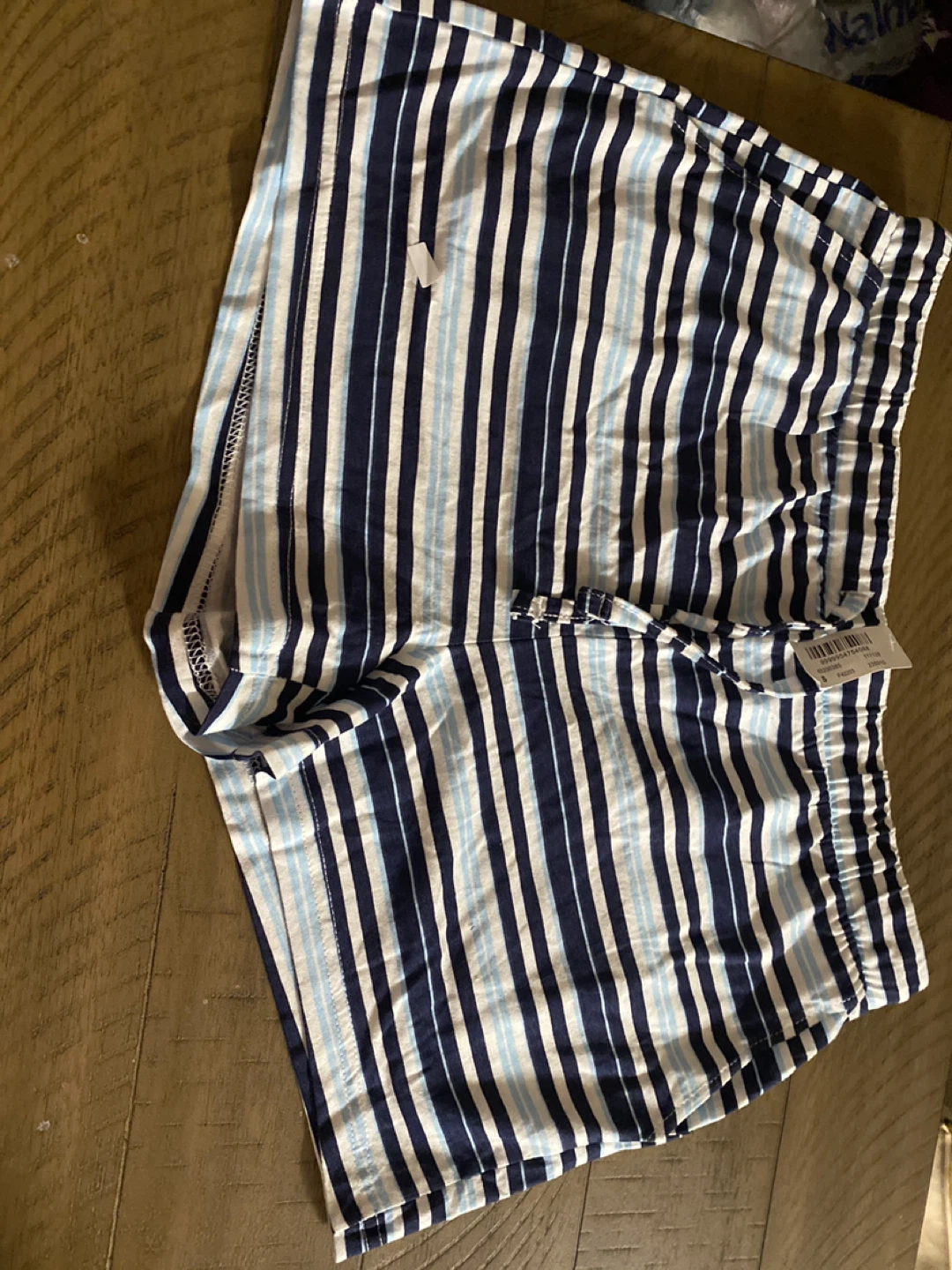 La Vie en Rose Striped Pajama Shorts Size S