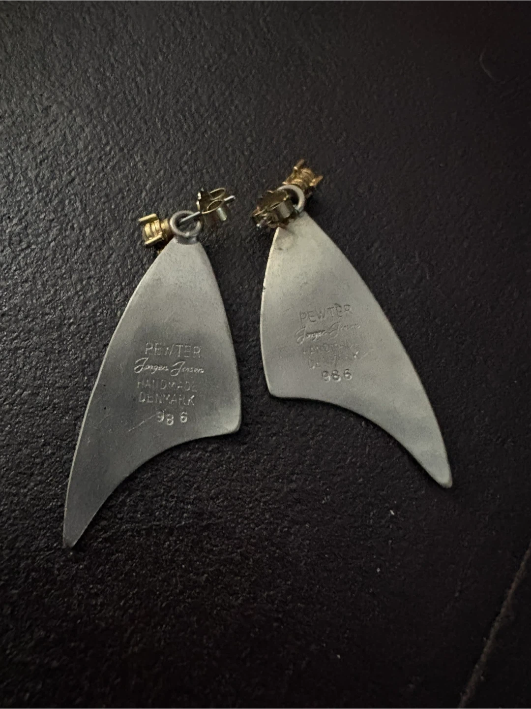 Jorgen Jensen Pewter Earrings - photo 2