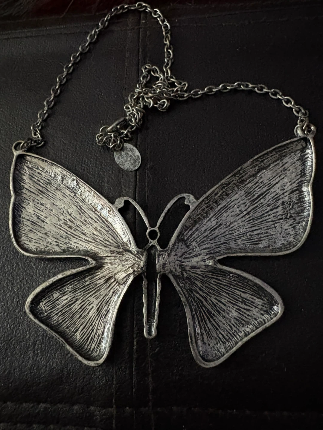 Vintage ZAD Butterfly Necklace - photo 3