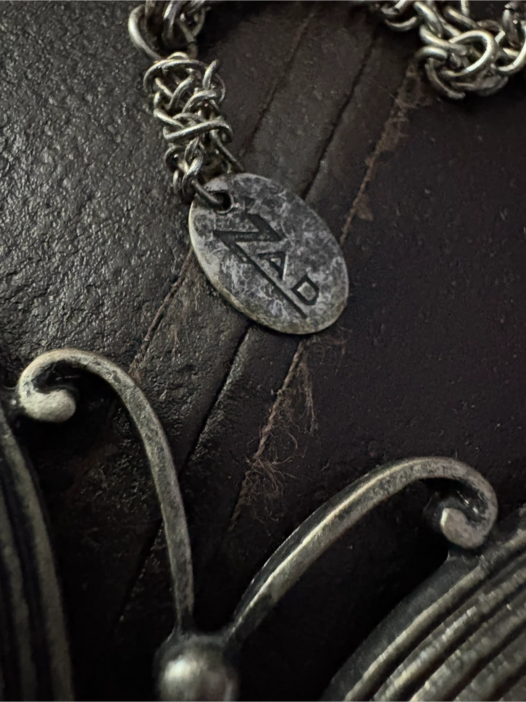Vintage ZAD Butterfly Necklace - photo 2