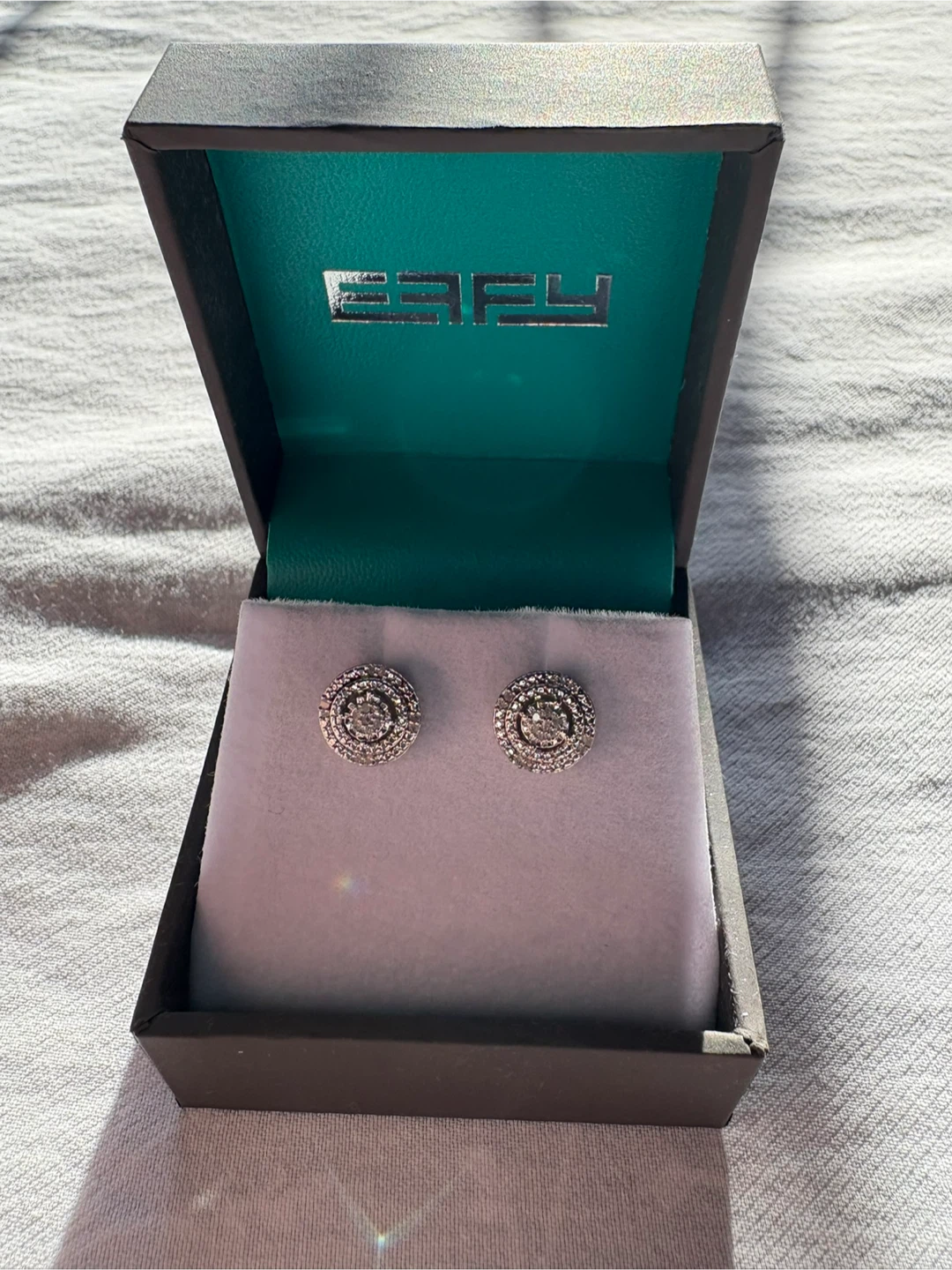 EFFY Stud Earrings with Box