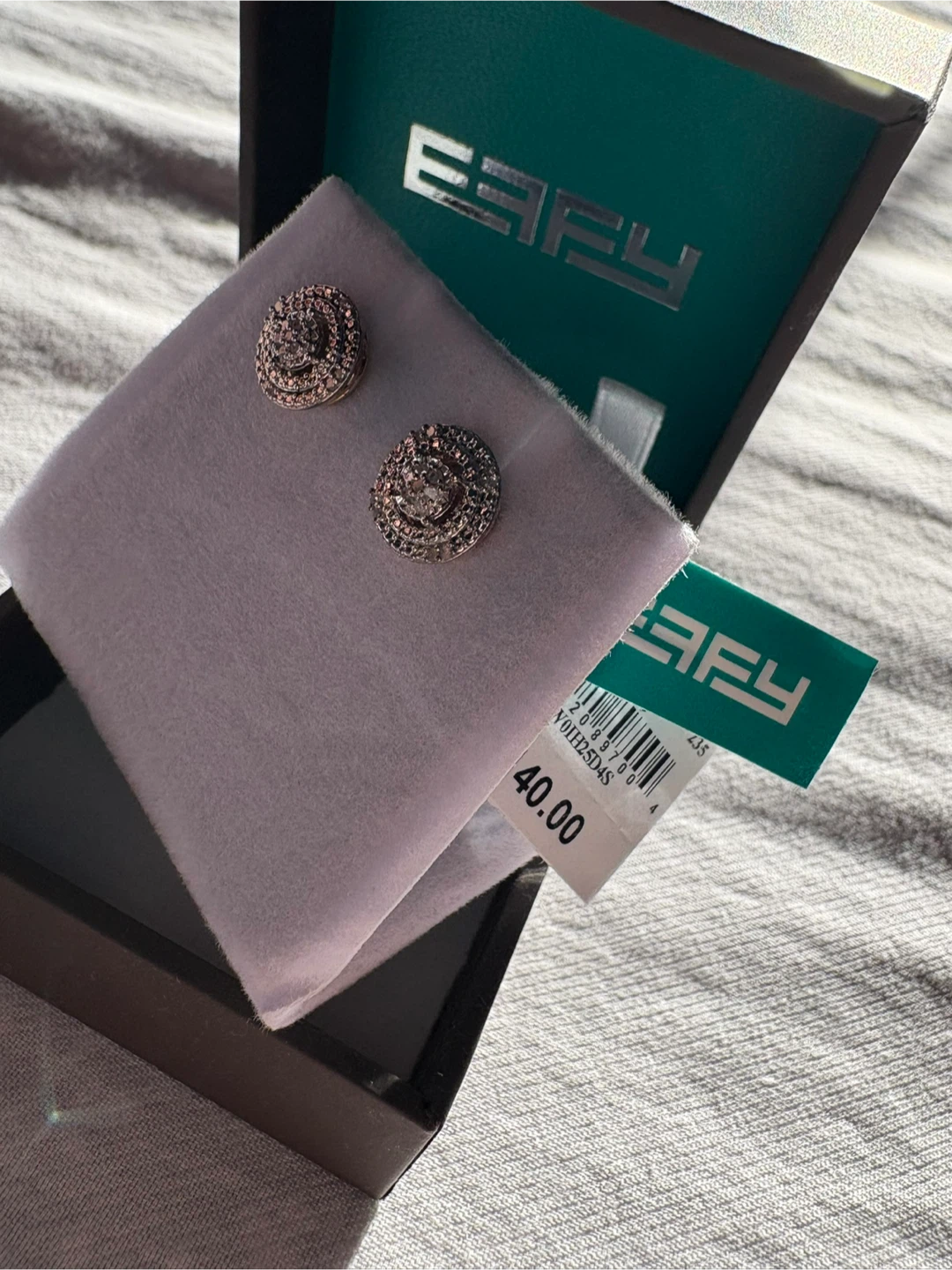 EFFY Stud Earrings with Box - photo 2