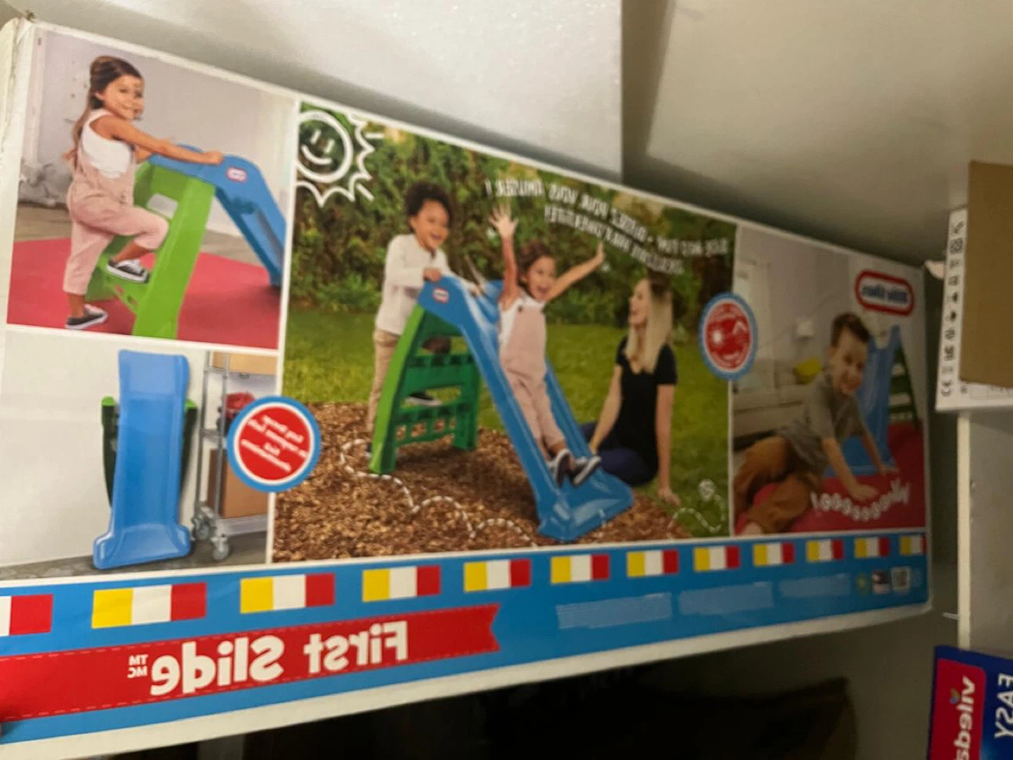 Little Tikes First Slide Blue Green