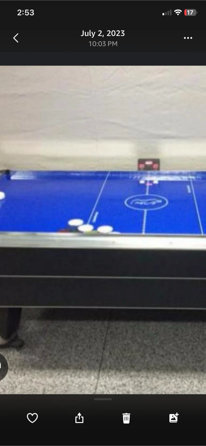 Rhino Blue Air Hockey Table - photo 3