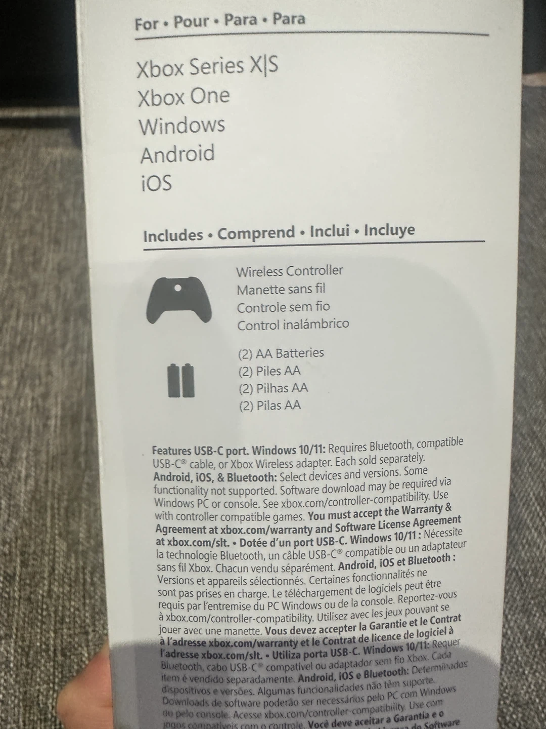Brandnew Xbox wireless controller - photo 3
