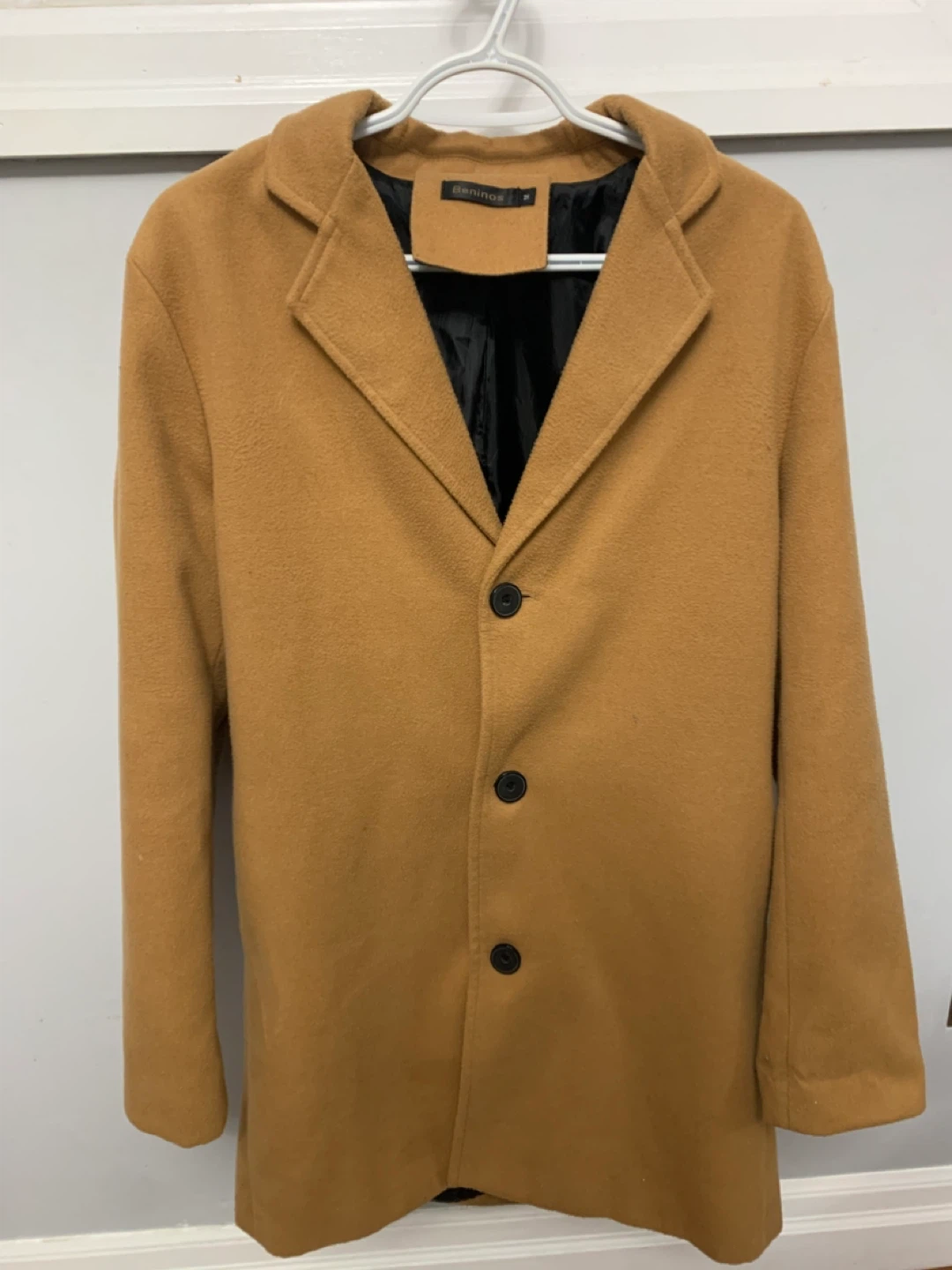 Beninos Camel Coat Size M - unisex