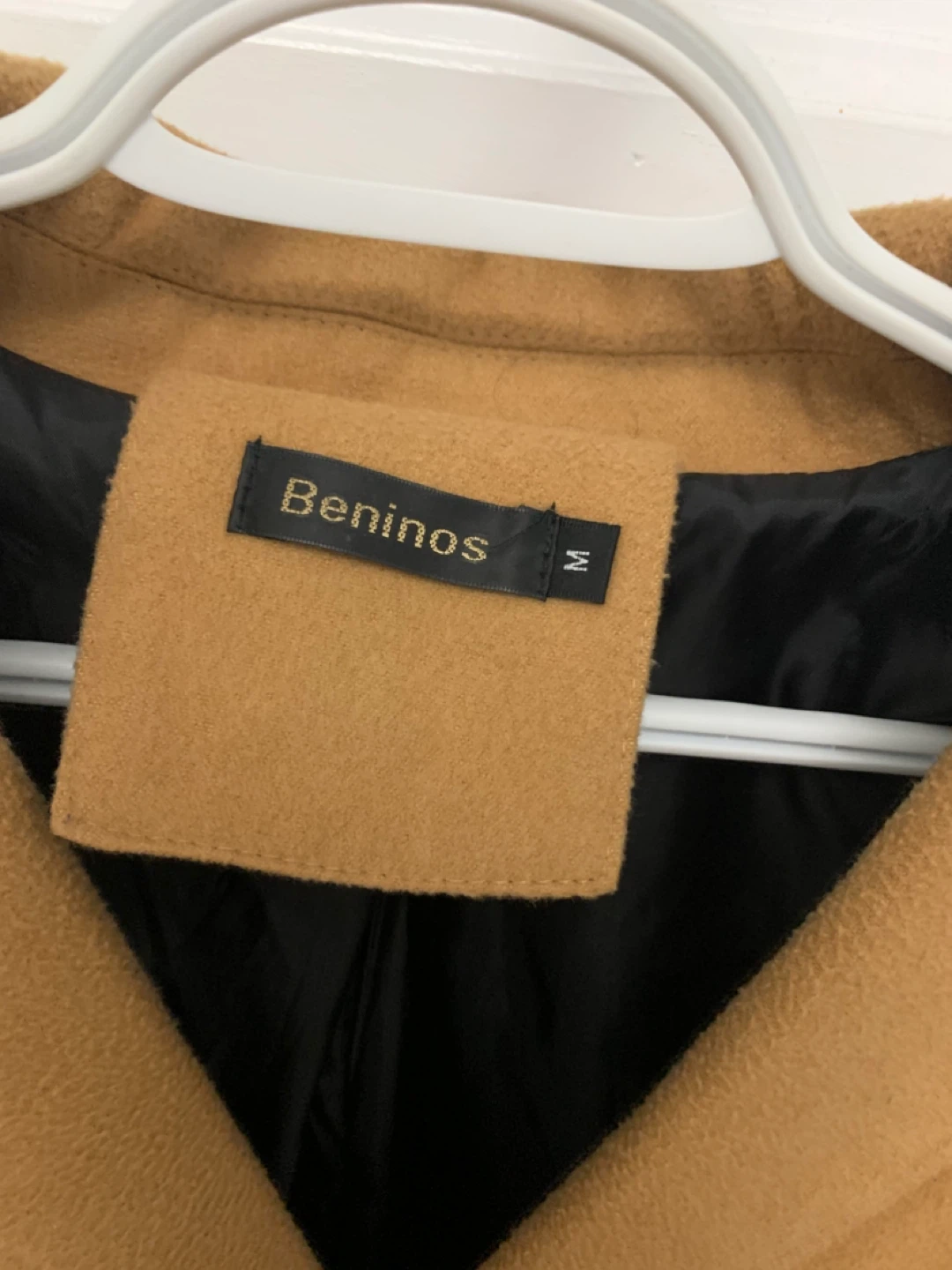 Beninos Camel Coat Size M - unisex - photo 2