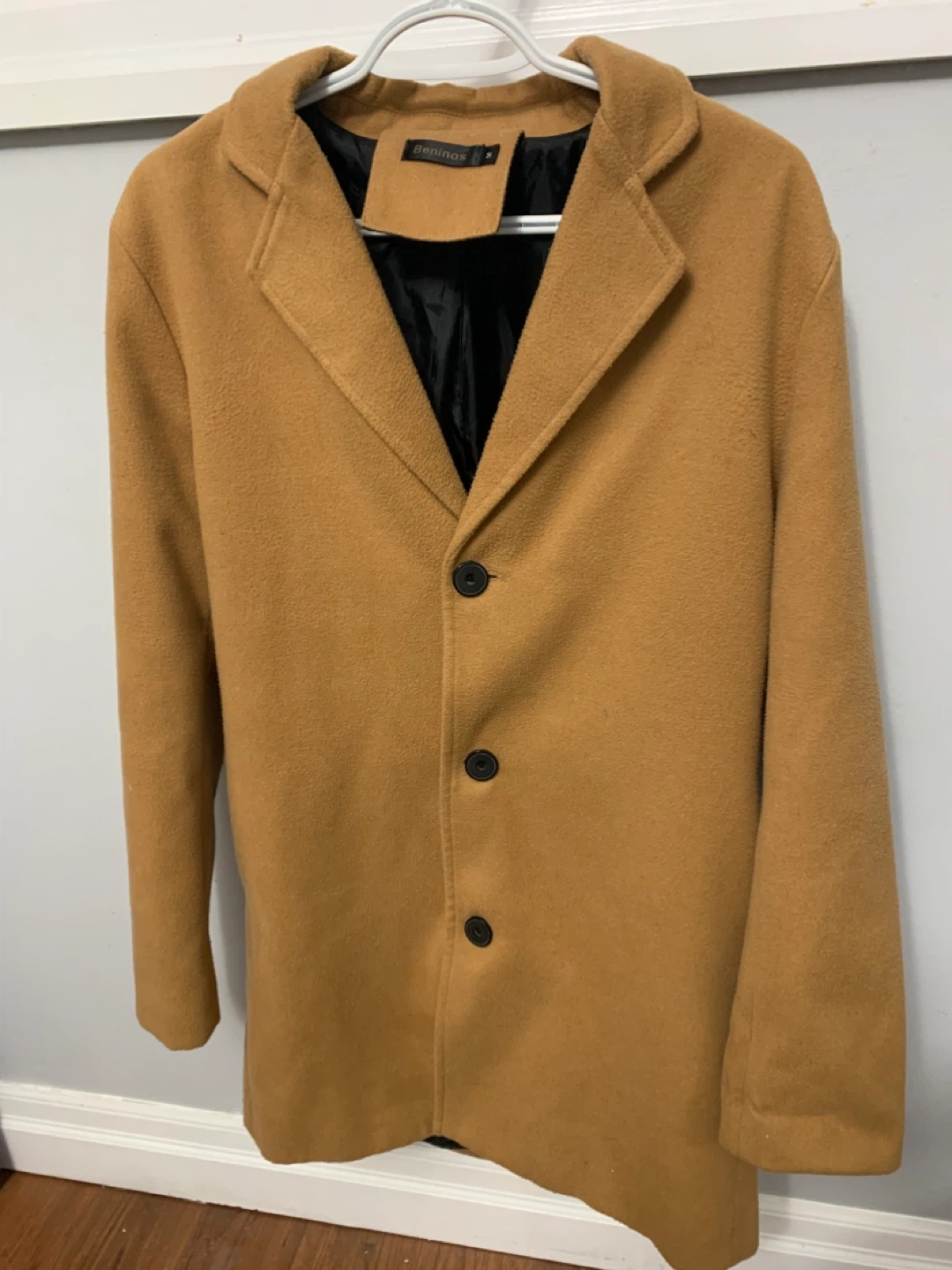 Beninos Camel Coat Size M - unisex - photo 3