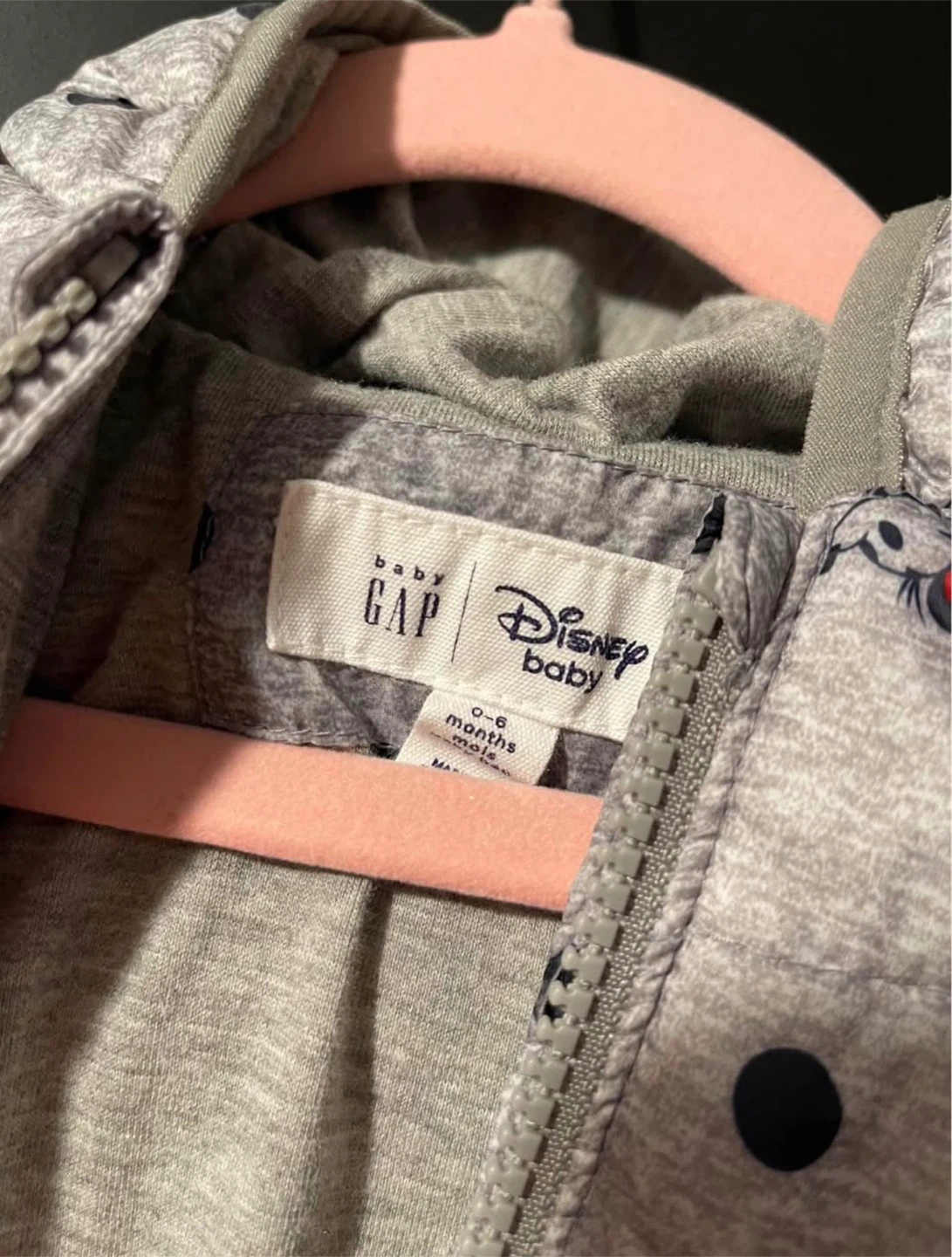 Baby Gap Disney Puffer Jacket 0-6 Months - photo 2