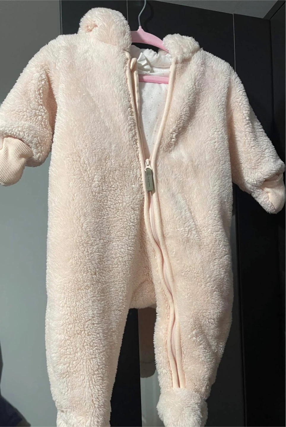 H&M Baby Bunting Suit - NB (0-3M) Pink