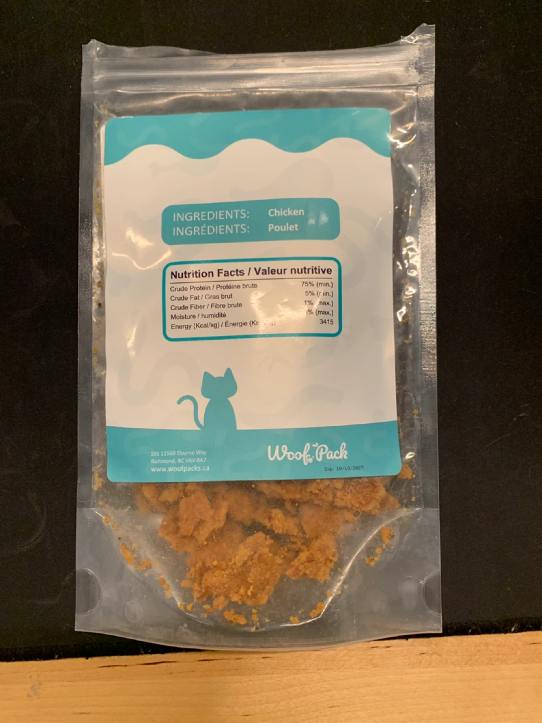 ✨FREE✨#freecycle (PLZ READ)Purr Pack Chicken Poulette cat Treats - photo 2