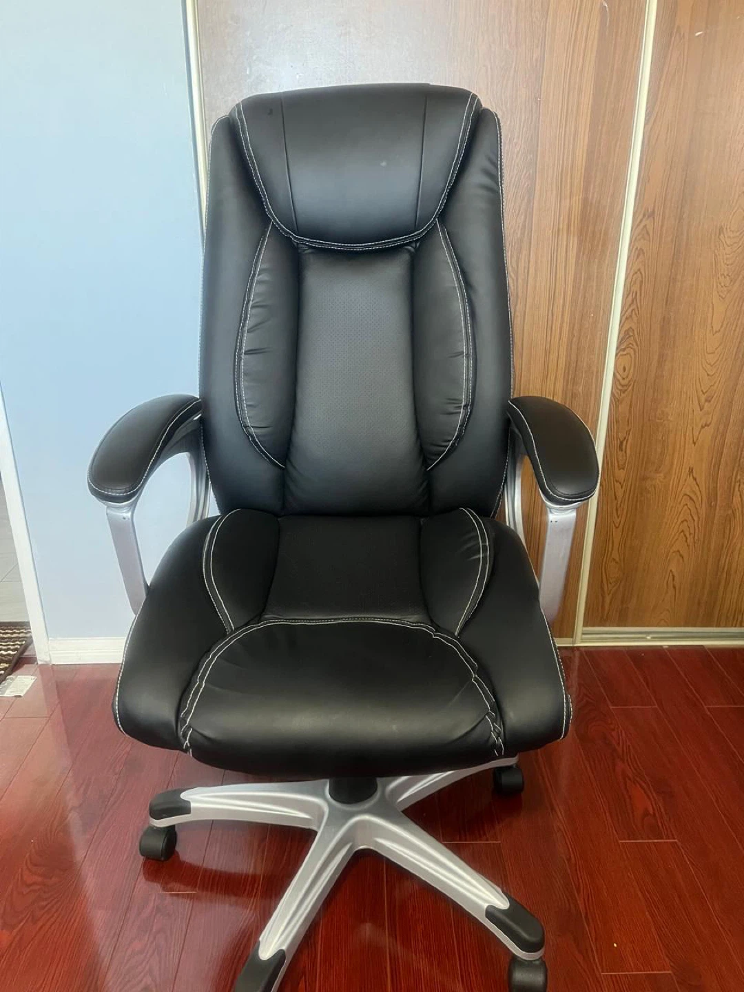 Executive chair with lumbar support