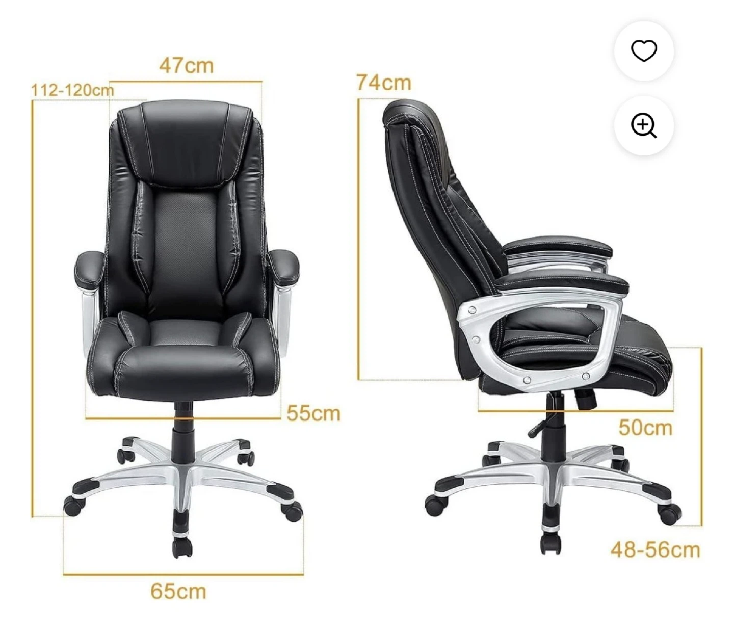 Executive chair with lumbar support - photo 2