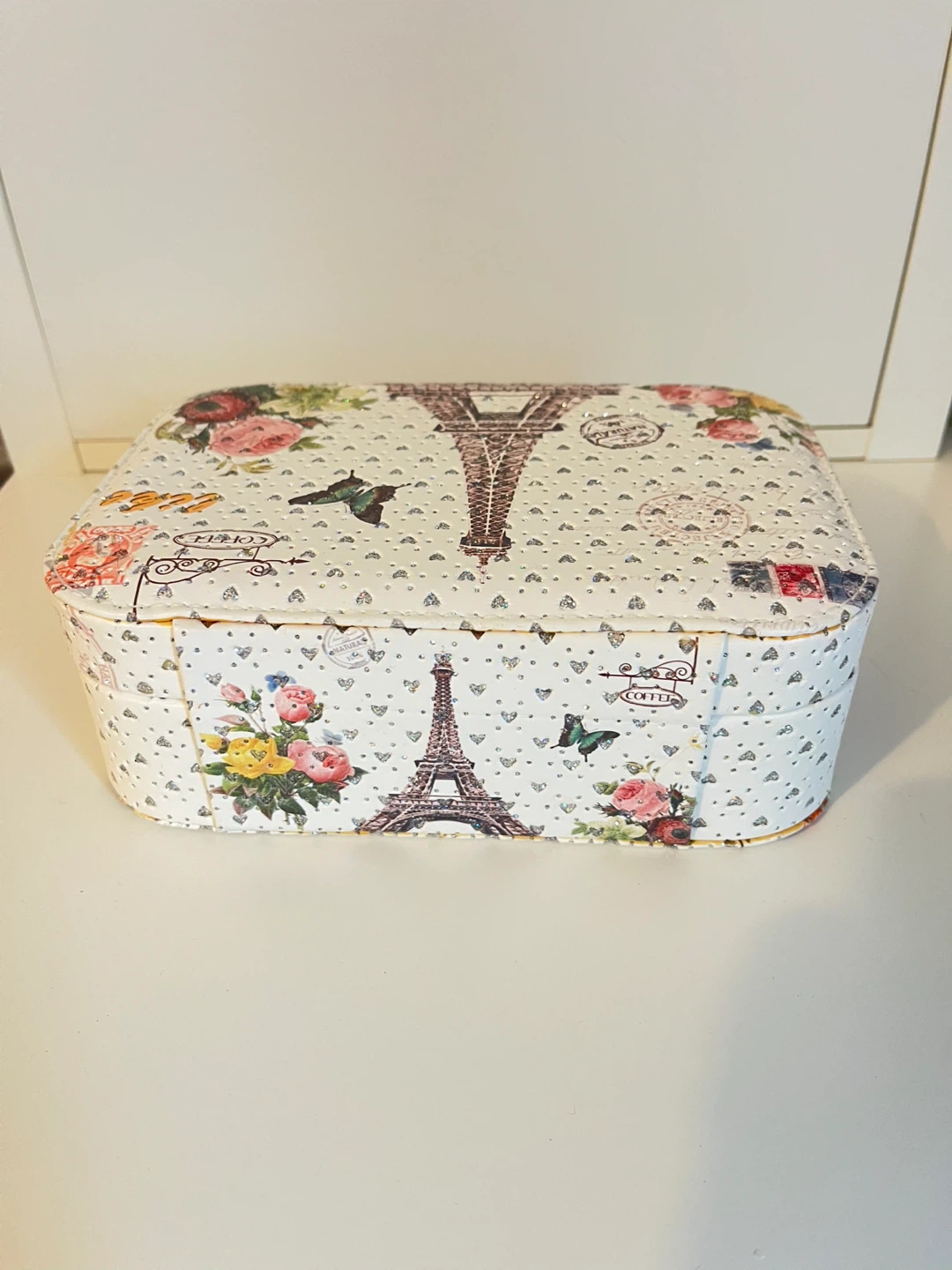 Eiffel Tower Floral Jewelry Box - photo 2