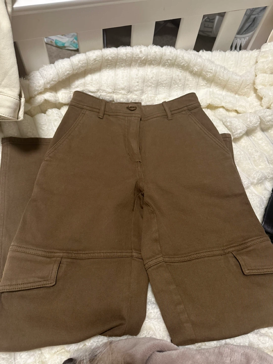 Wilfred Free Brown Cargo Pants Size 00 - photo 2