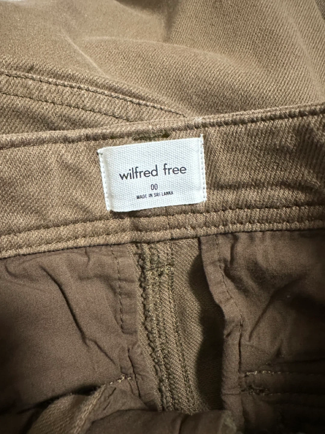 Wilfred Free Brown Cargo Pants Size 00