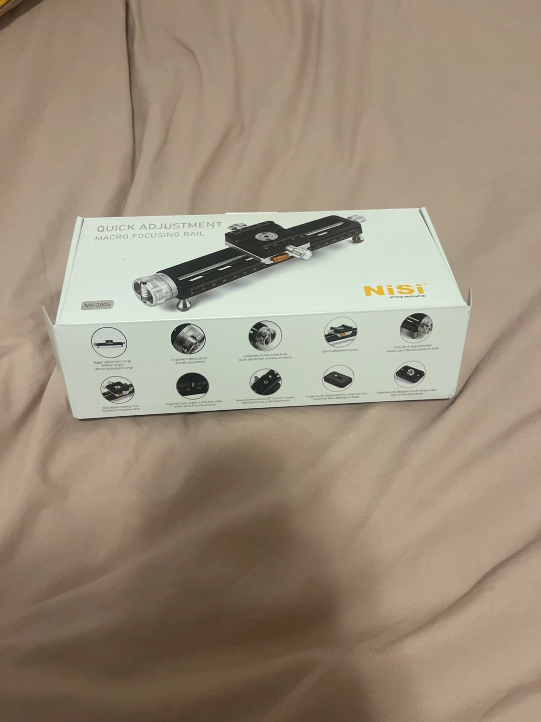 Nisi NM-200S Quick Adjustment Macro Focusing Rail
