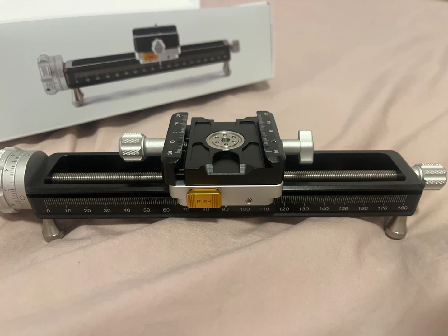 Nisi NM-200S Quick Adjustment Macro Focusing Rail - photo 3