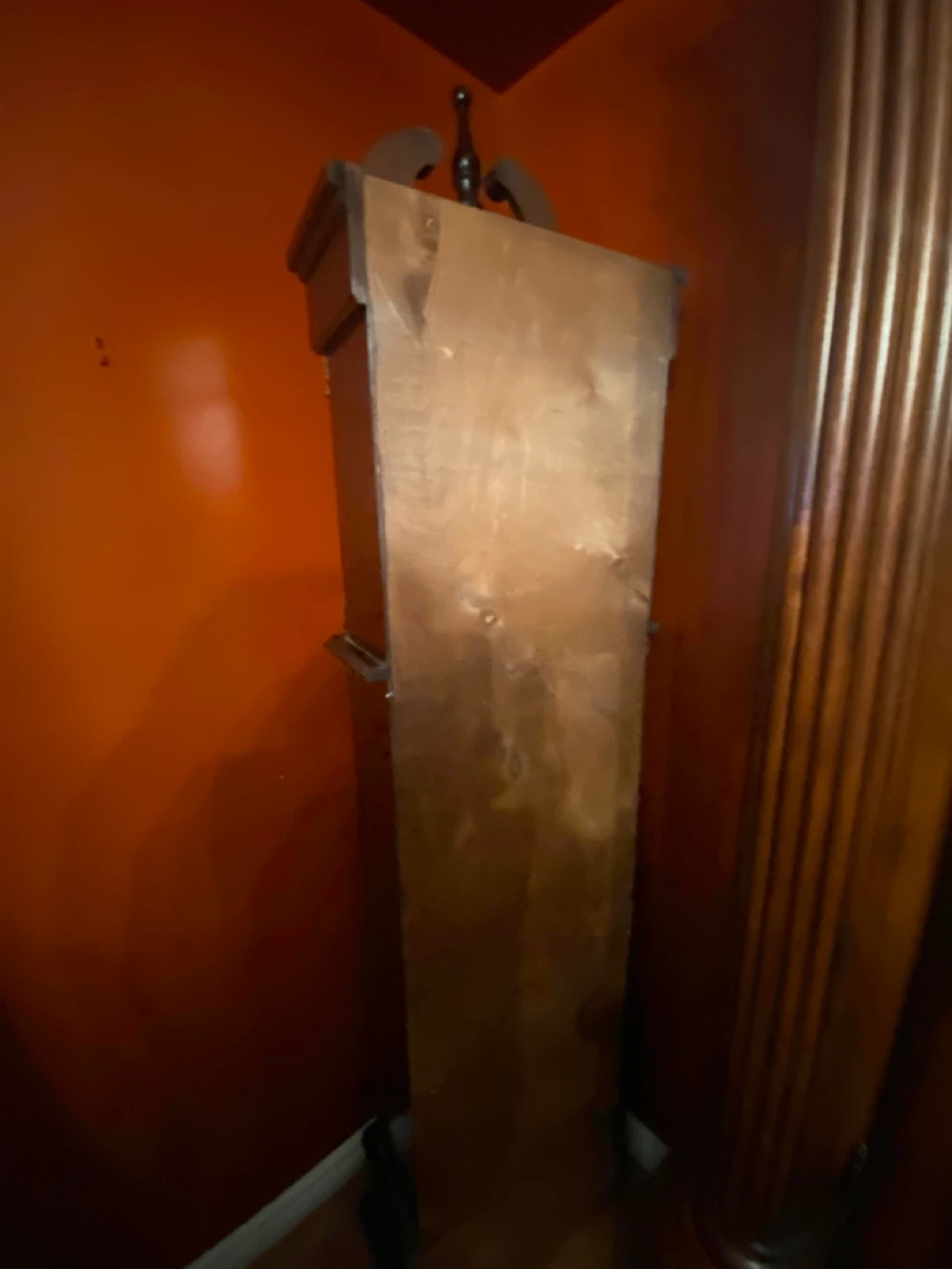 Grandfather Clock - Ornate Wooden Case - photo 4