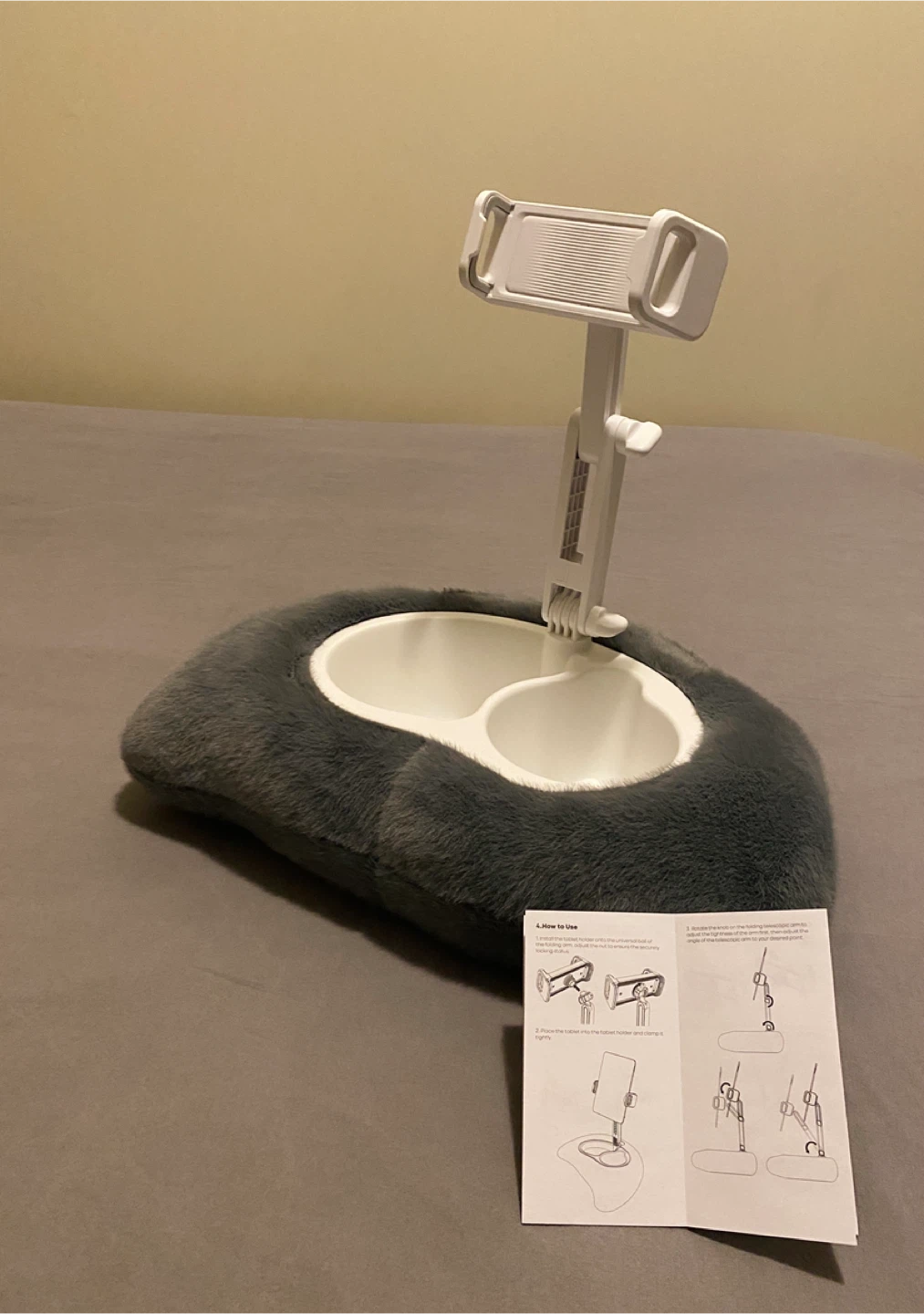 Lamicall Pillow Tablet Stand, Adjustable iPad Holder - Brand New
