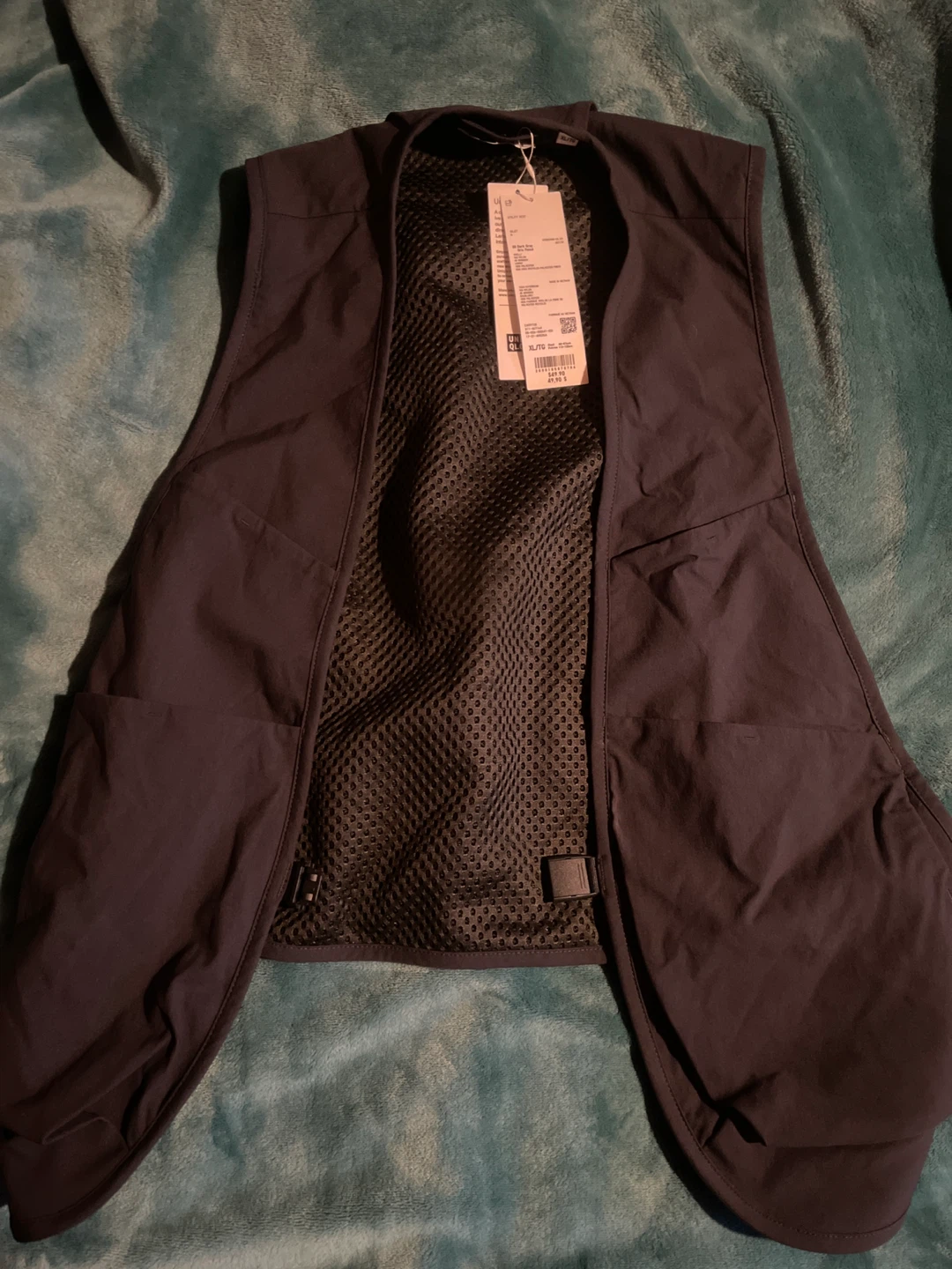 Uniqlo Utility Vest Dark Gray