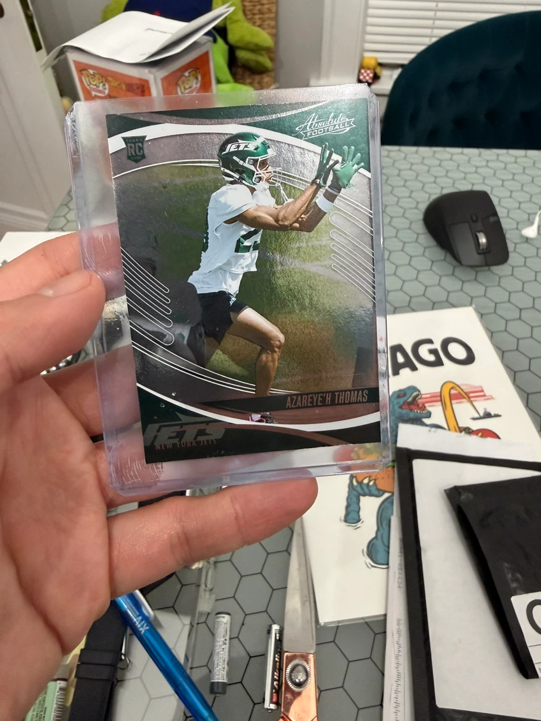 2024 Panini Absolute Football Azareyeh Thomas RC Card