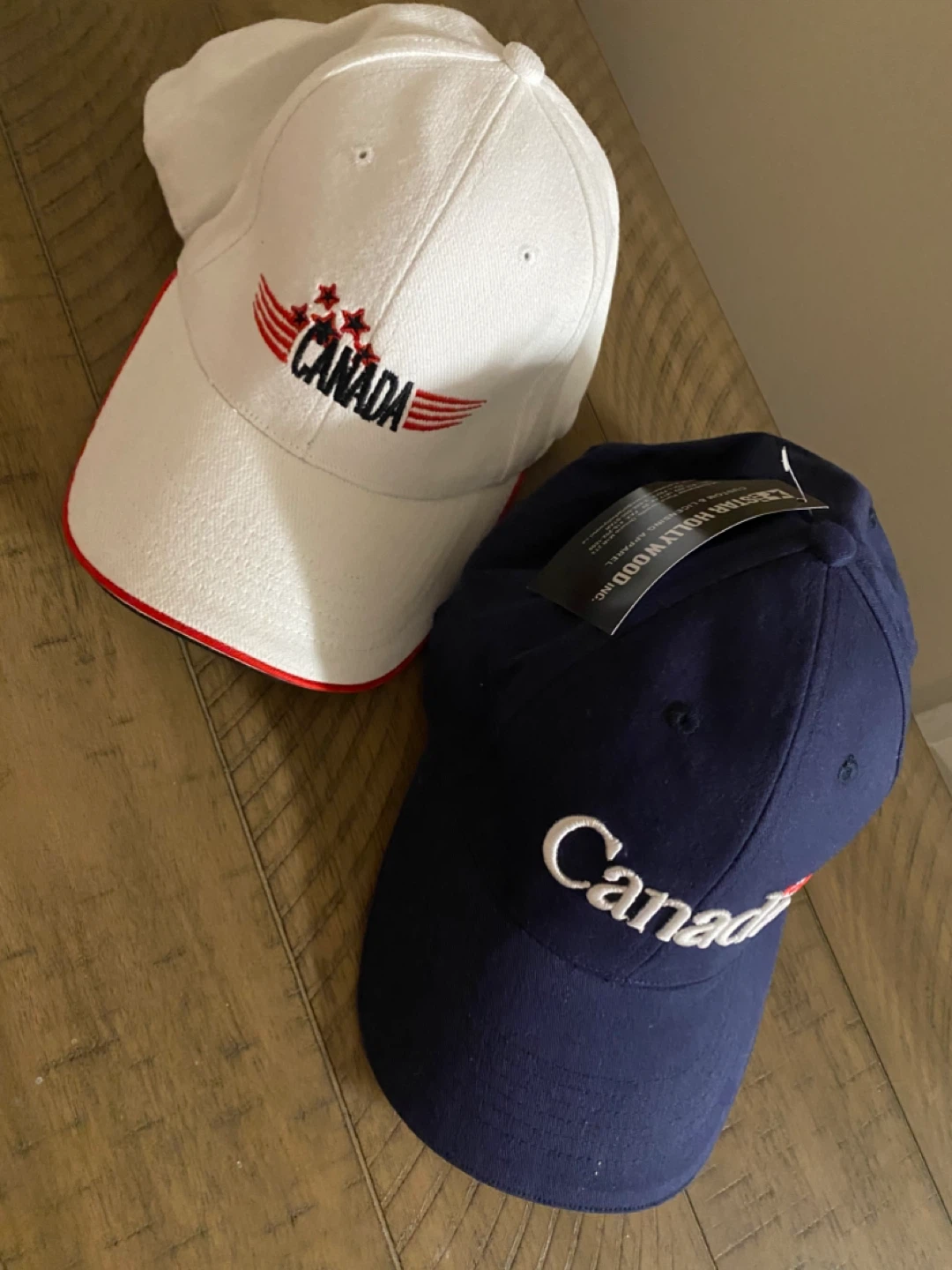 Canada Embroidered Baseball Caps (2-Pack)