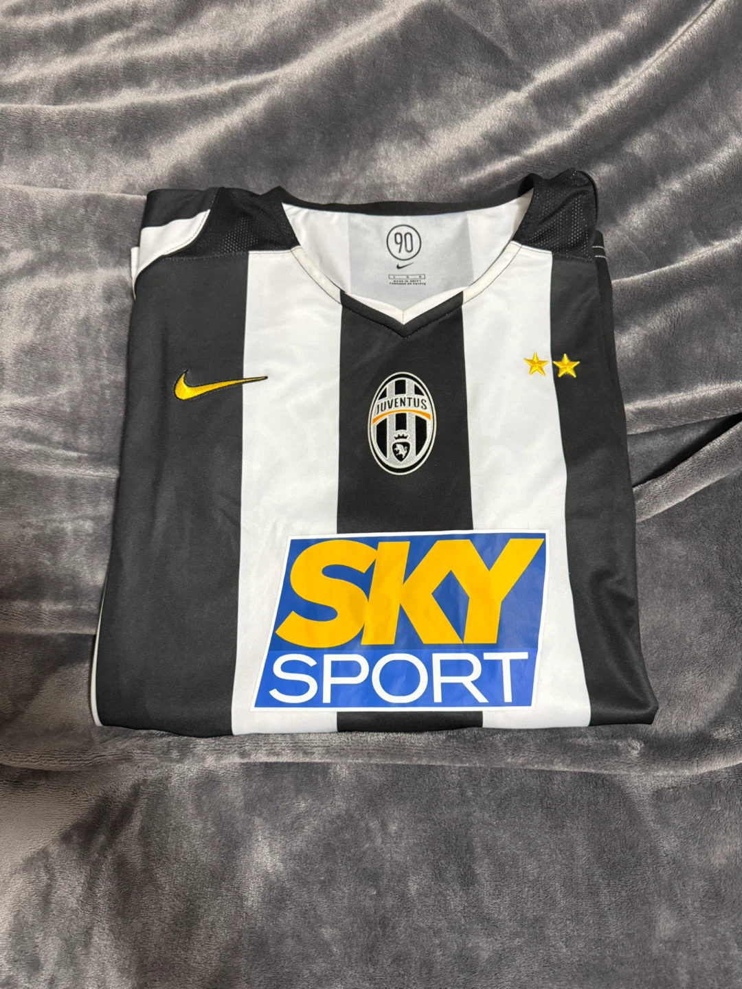 Juventus Del Piero Large Soccer Jersey - photo 3