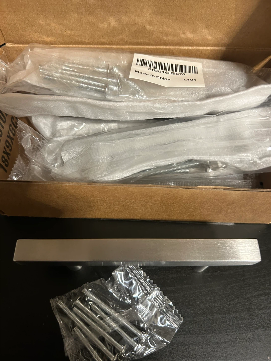 NIZADO 6 Pack Stainless Steel Cabinet Handles