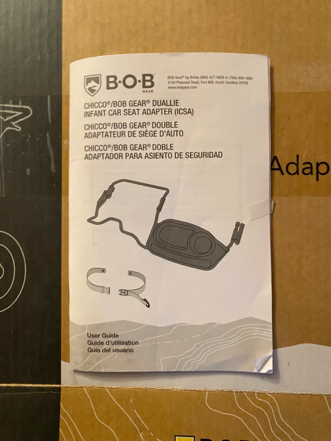 BOB Gear Dual-Lie Infant Car Seat Adapter for Chicco - photo 3