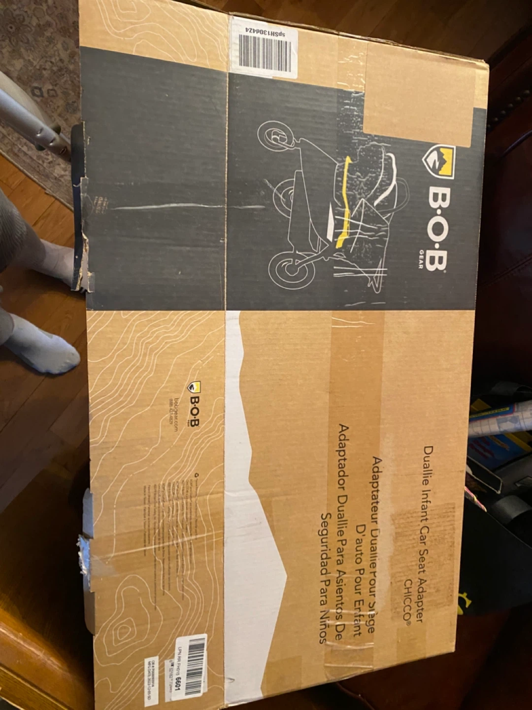BOB Gear Dual-Lie Infant Car Seat Adapter for Chicco