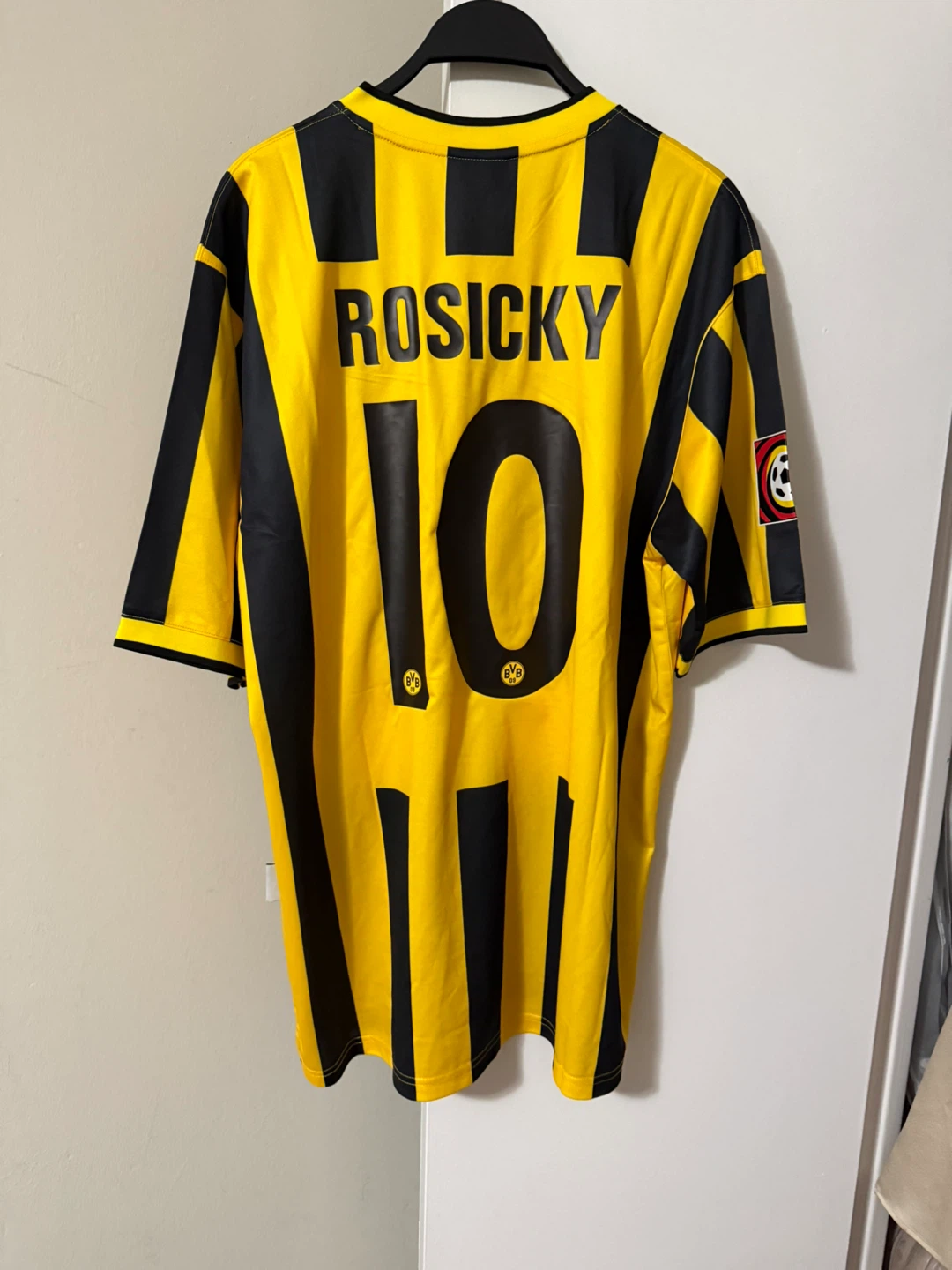 Borussia Dortmund Rosicky Soccer Jersey Large - photo 2