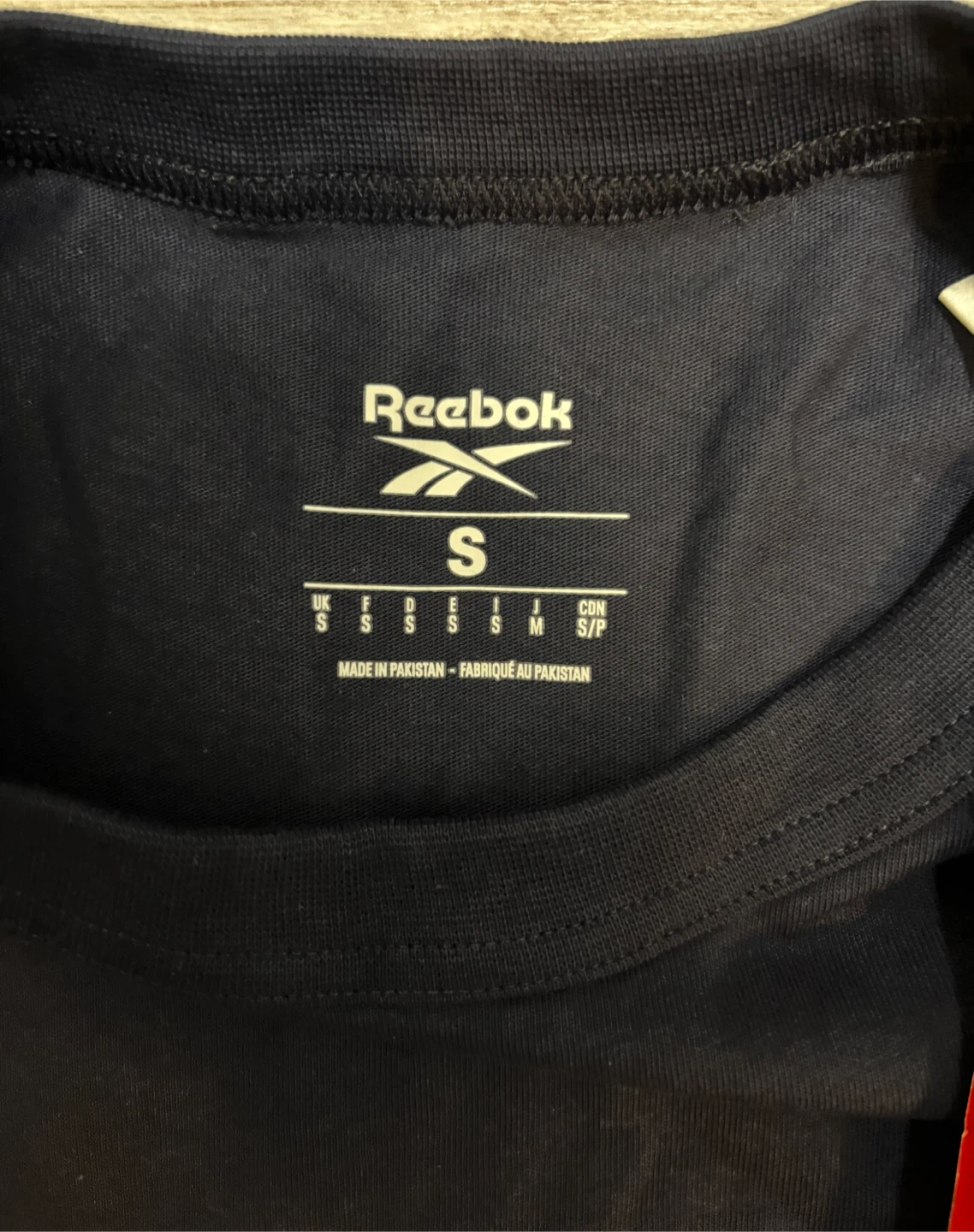 Reebok Classic T-Shirt Navy Blue Size S - photo 2