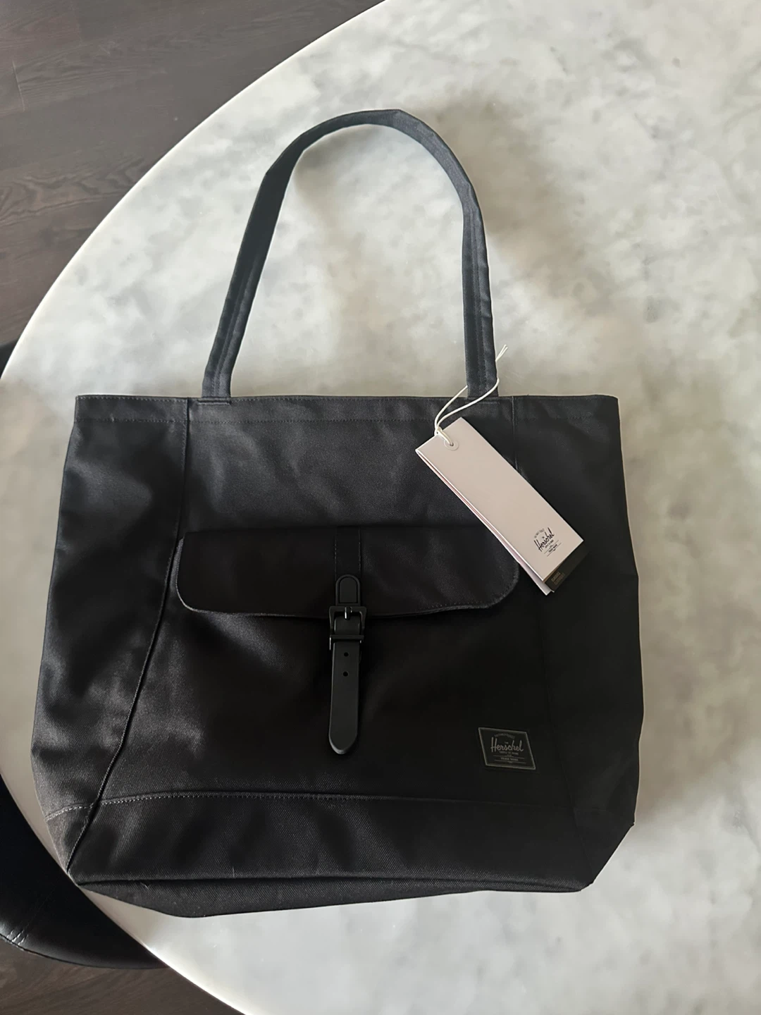 Herschel Black Tote Bag