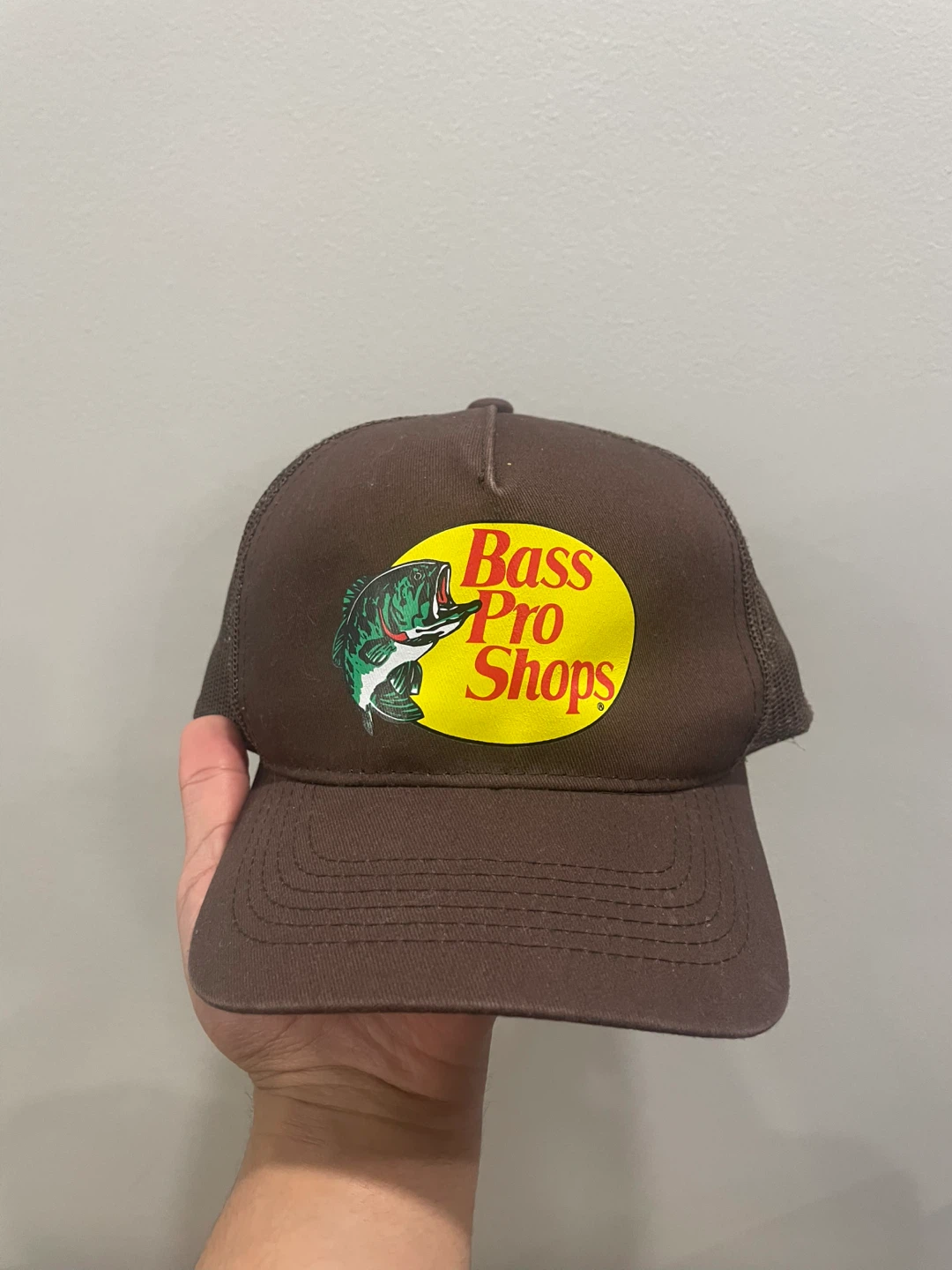 Bass Pro Shops Brown Trucker Hat