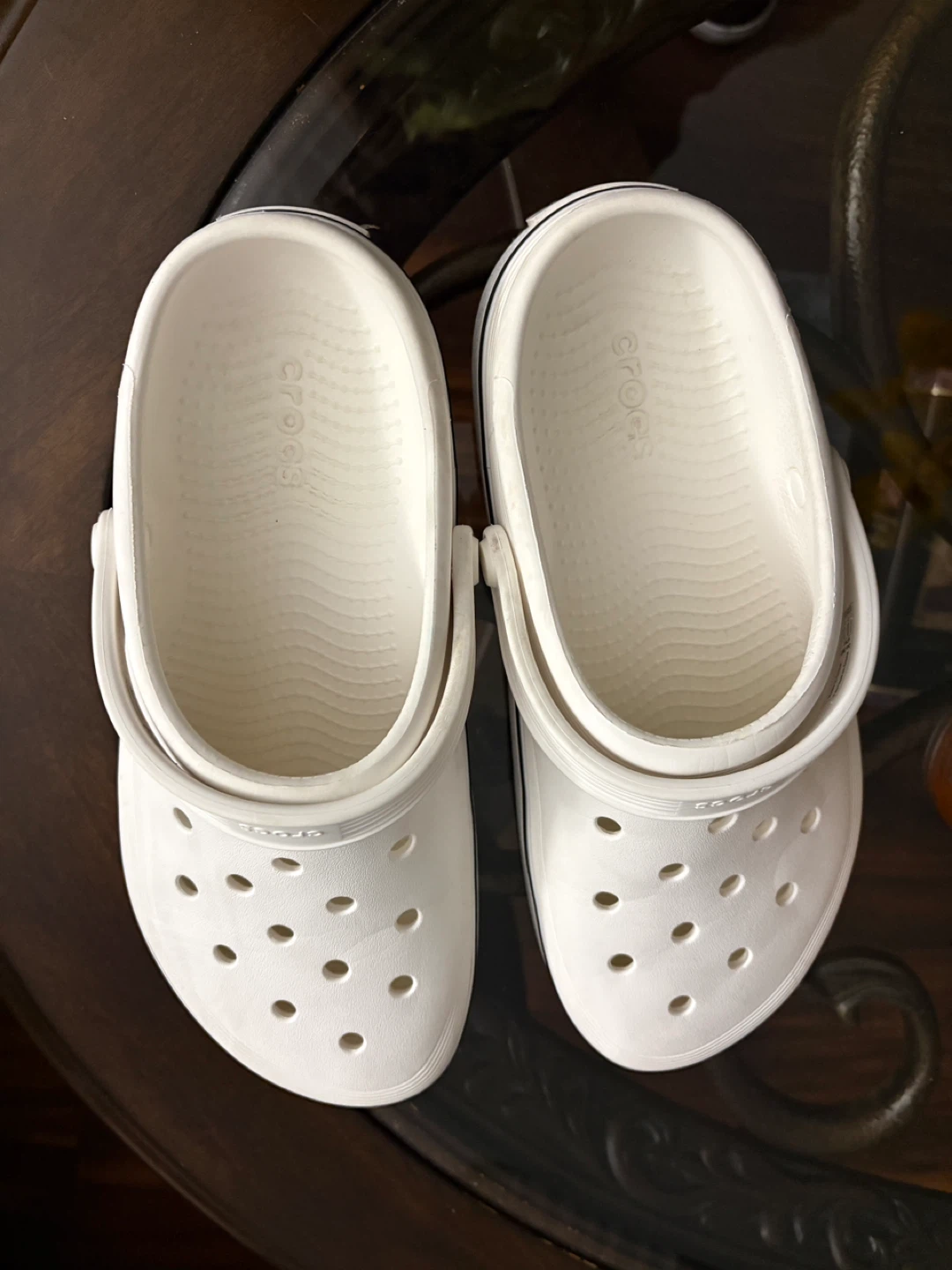 Crocs White Sandals  unisex - Size 7Men /9Women's - photo 4