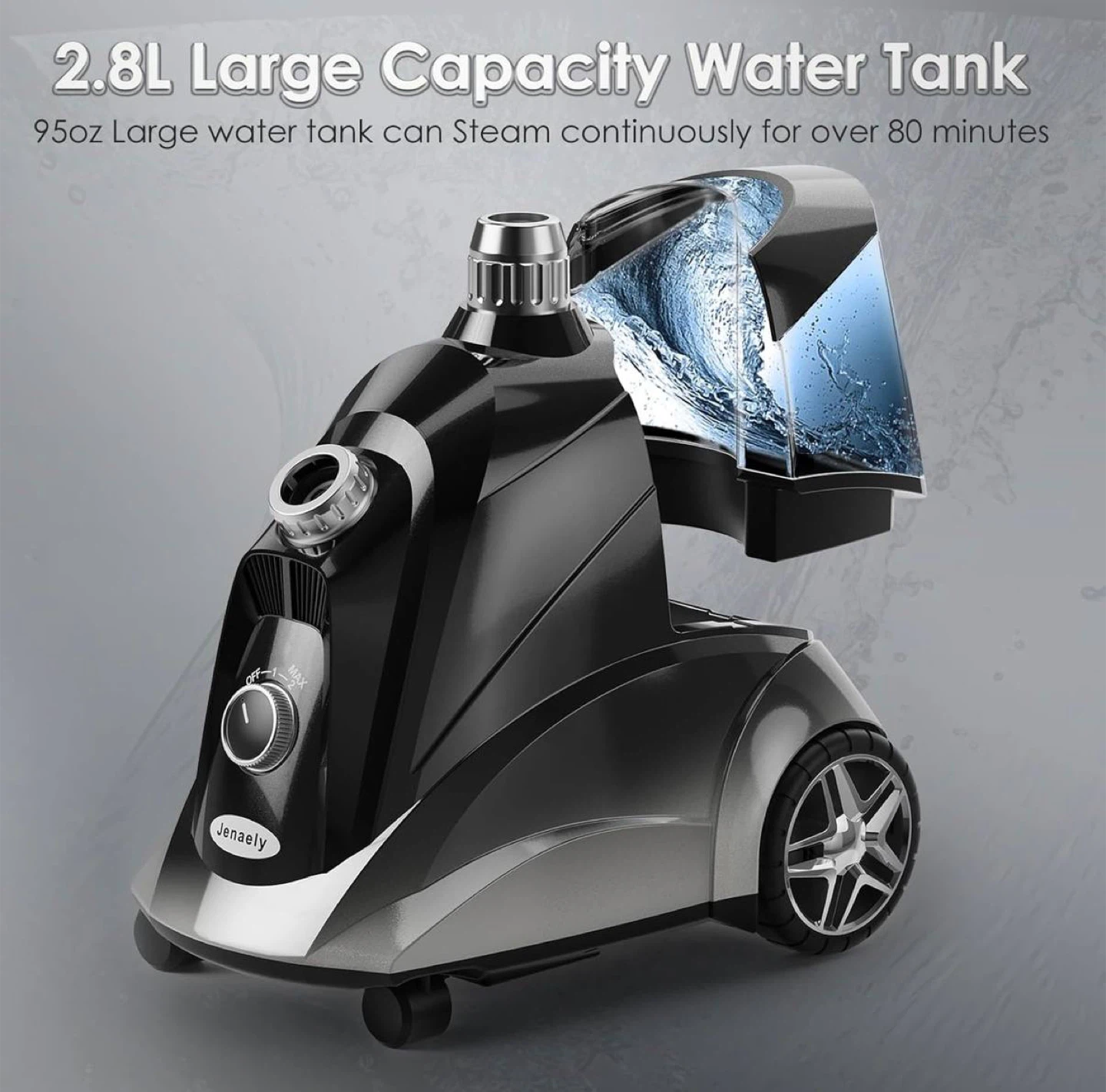 Garment Steamer 1500W with 2.8L Water Tank - photo 3