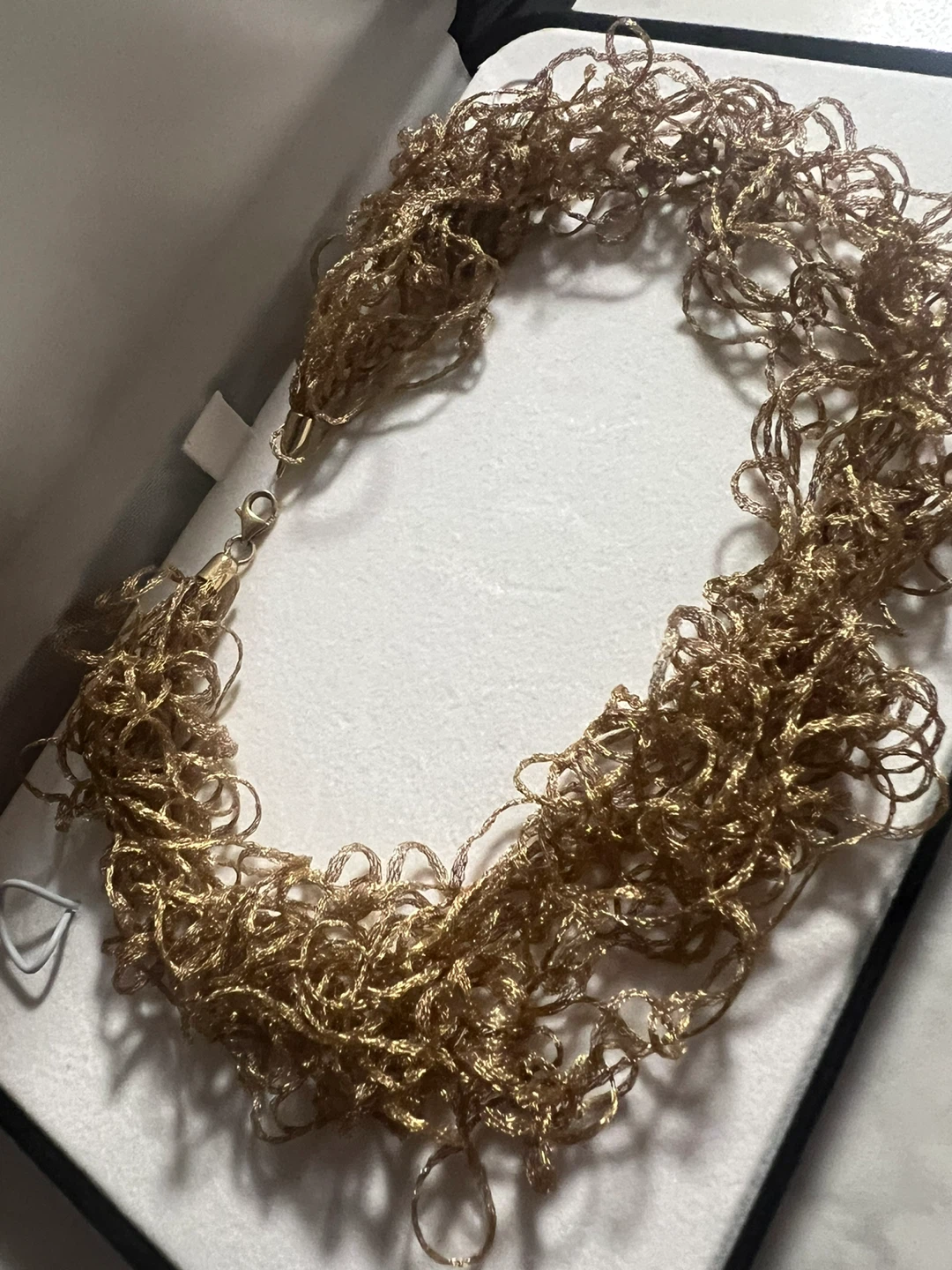 14 k Gold  Multi-Strand Necklace 16.9g