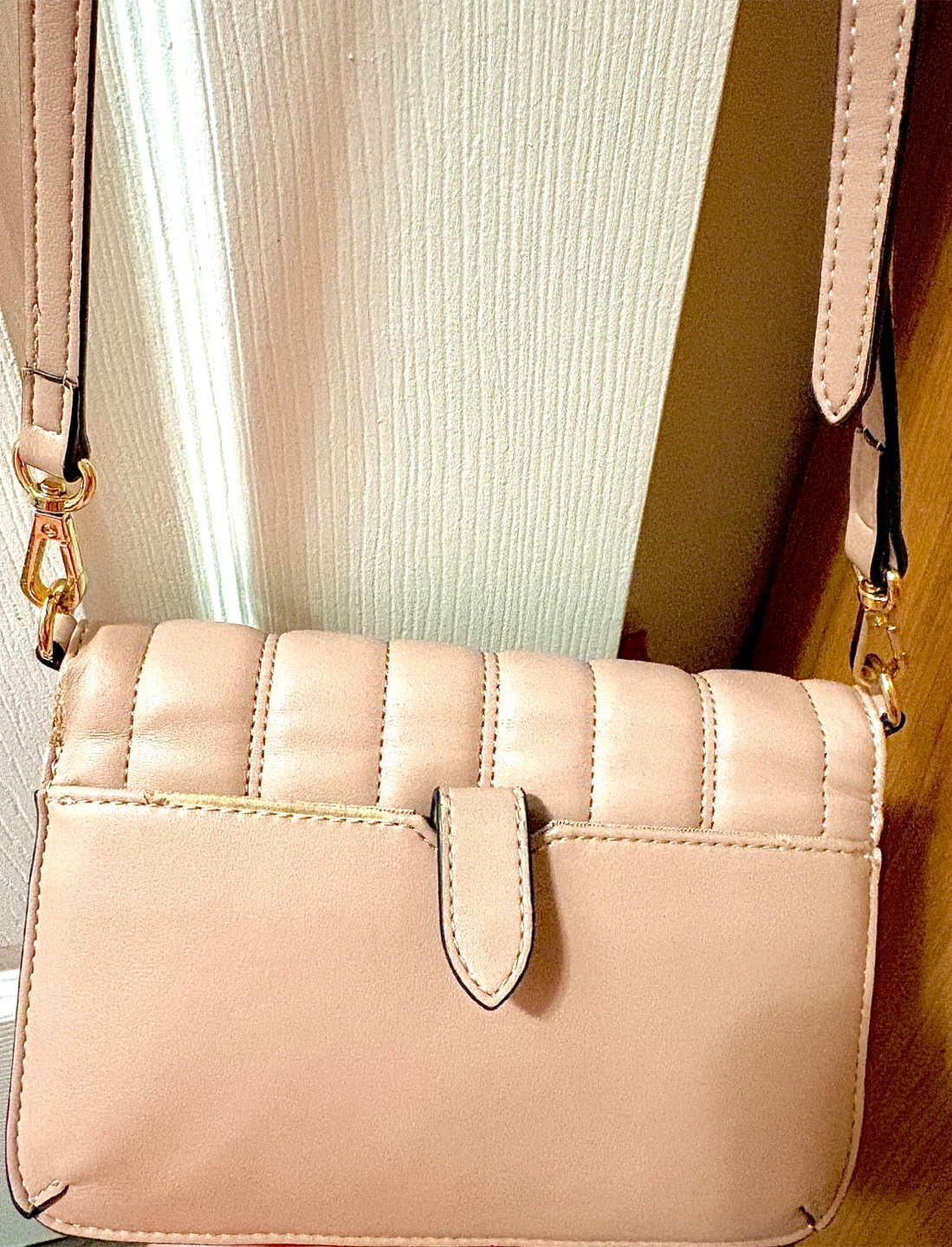 🥕Nine West Pink Quilted Crossbody Bag - photo 4