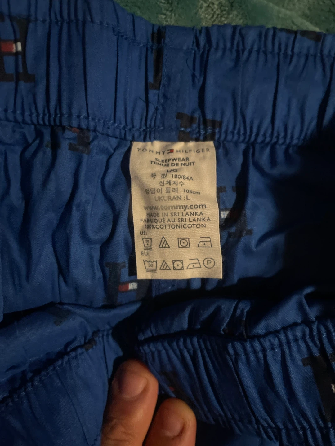 Tommy Hilfiger Men's Sleepwear Pajama Pants Size L - photo 2