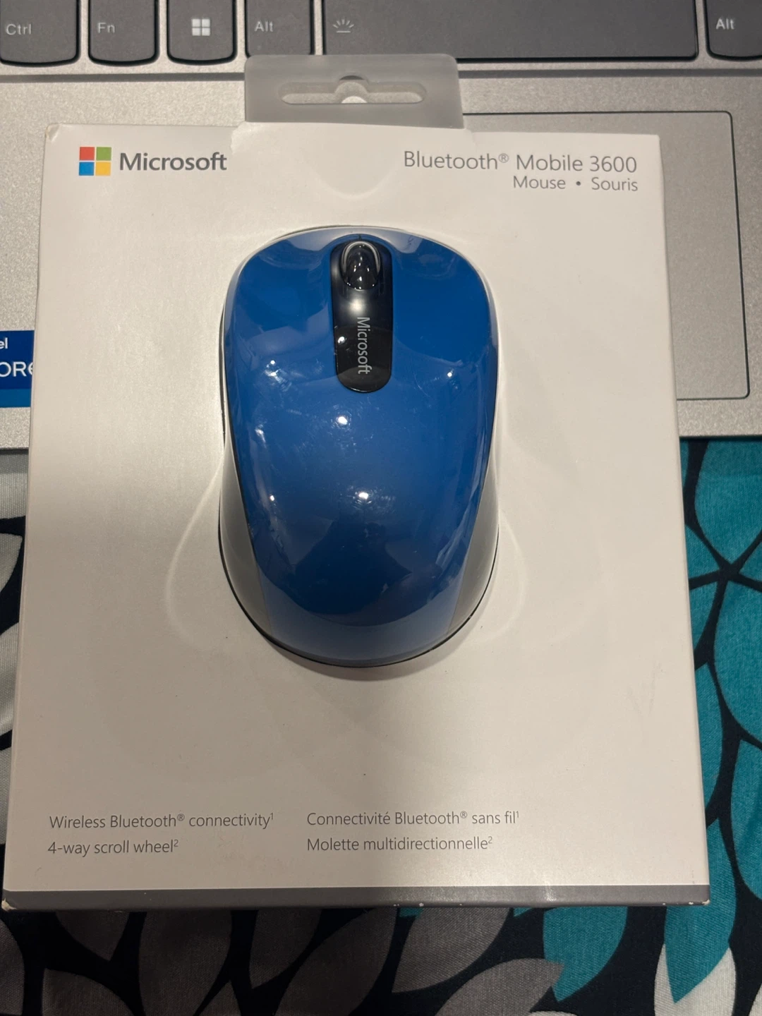 Microsoft Bluetooth Mobile 3600 Wireless Mouse - Blue