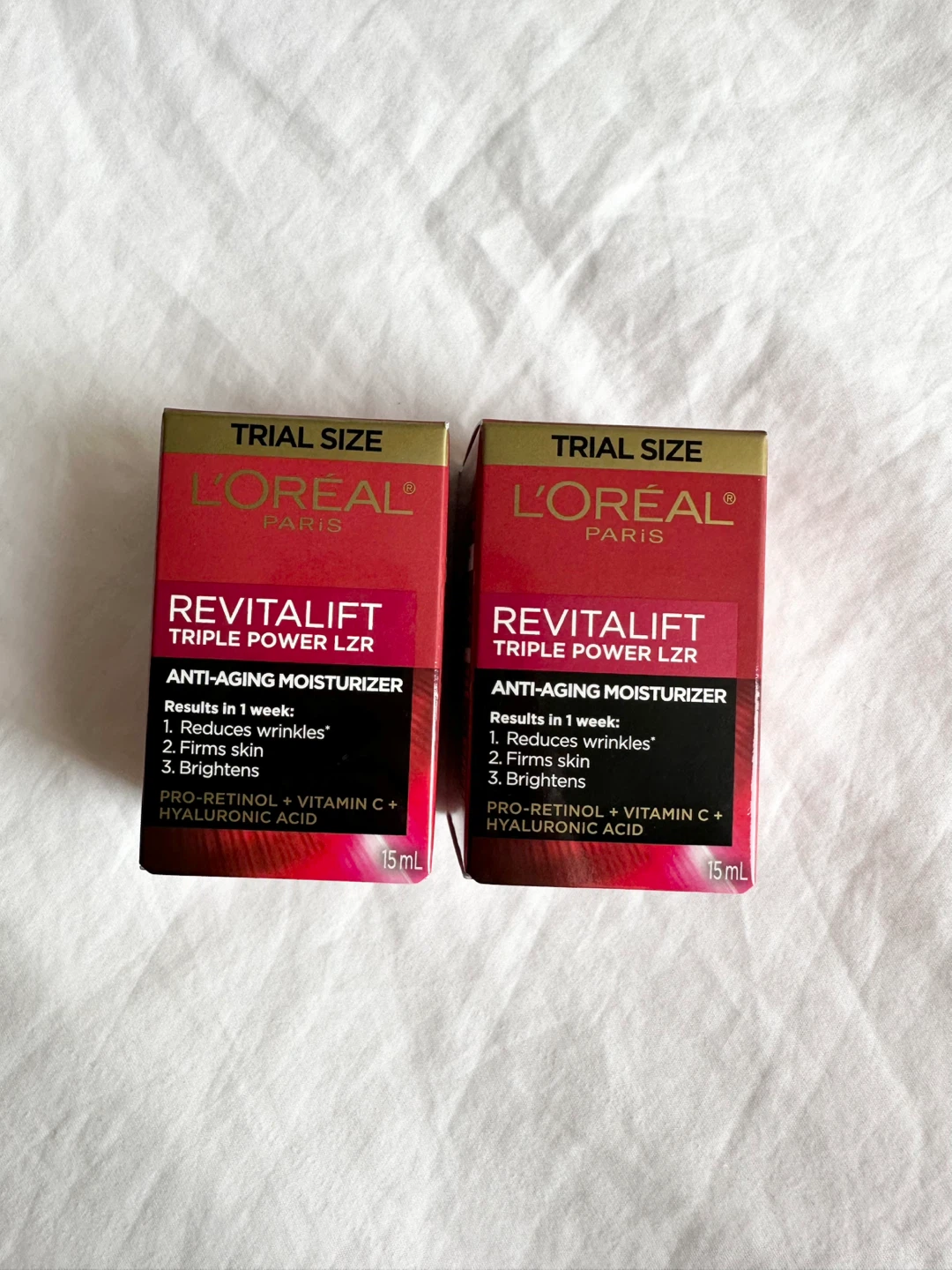 🆕 L'Oréal Revitalift Triple Power LZR (2 x 15ml) - photo 2