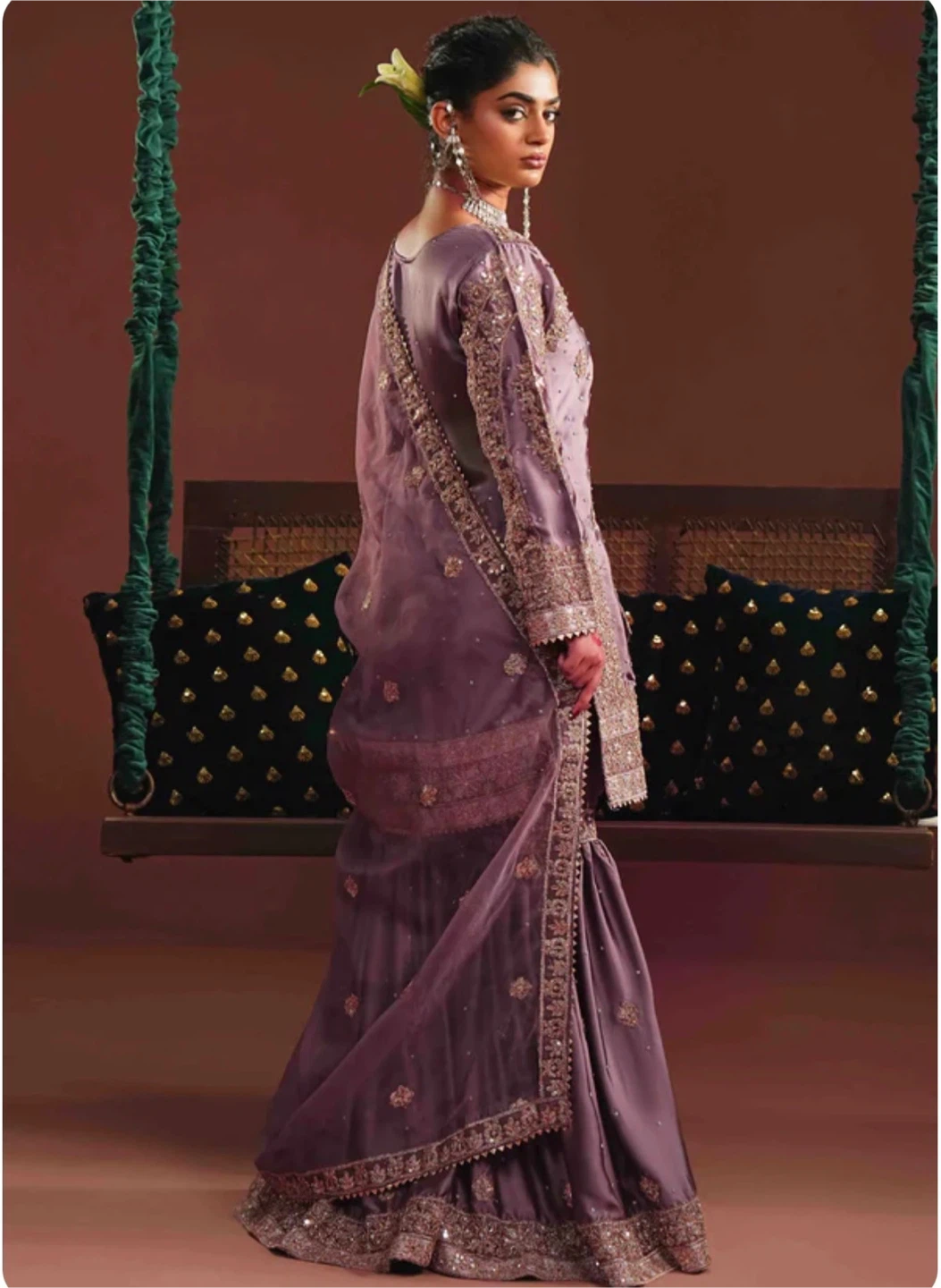 Three Piece Suit Gharara - photo 2