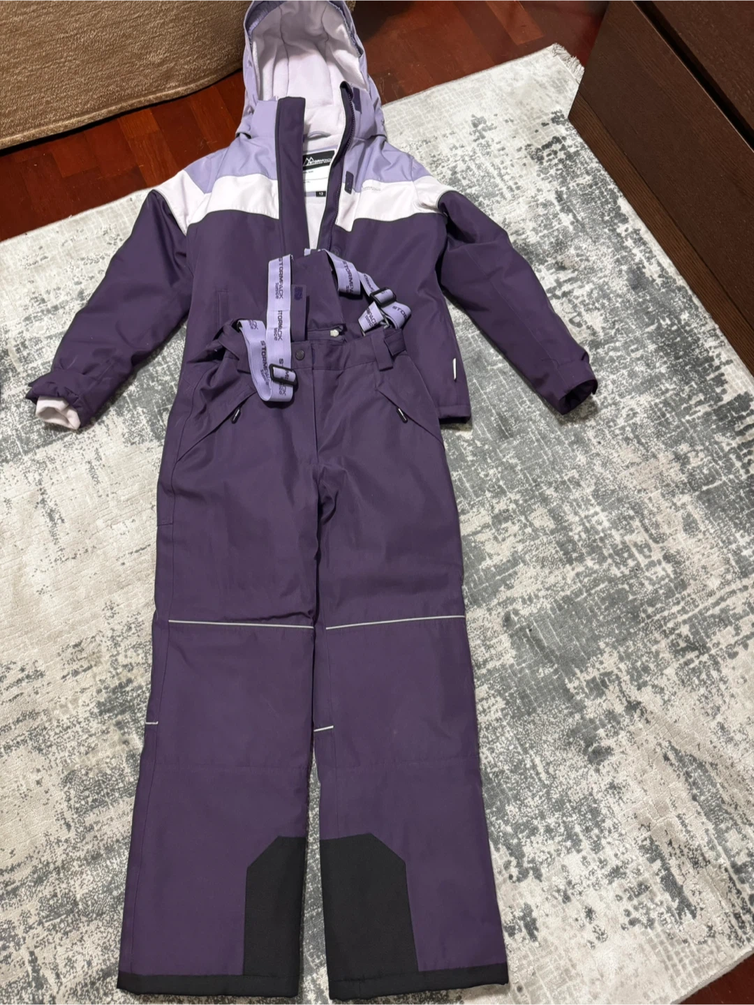 Stormpack Purple Ski Suit - Size 12