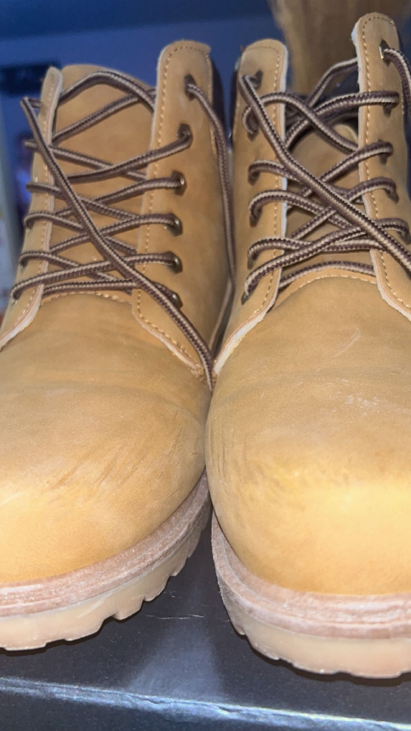 Wheat Timberland Style Work Boots - Size 9 - photo 3