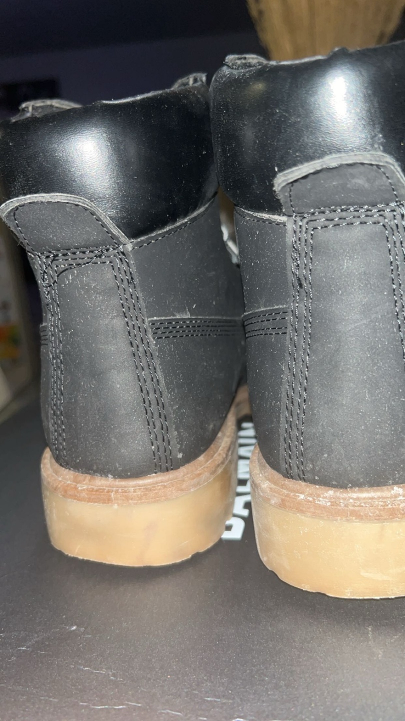 Black Work Boots Size 45 - photo 2