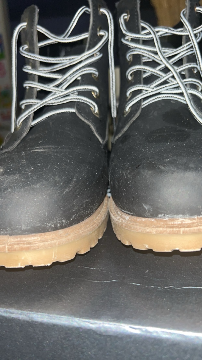 Black Work Boots Size 45 - photo 3