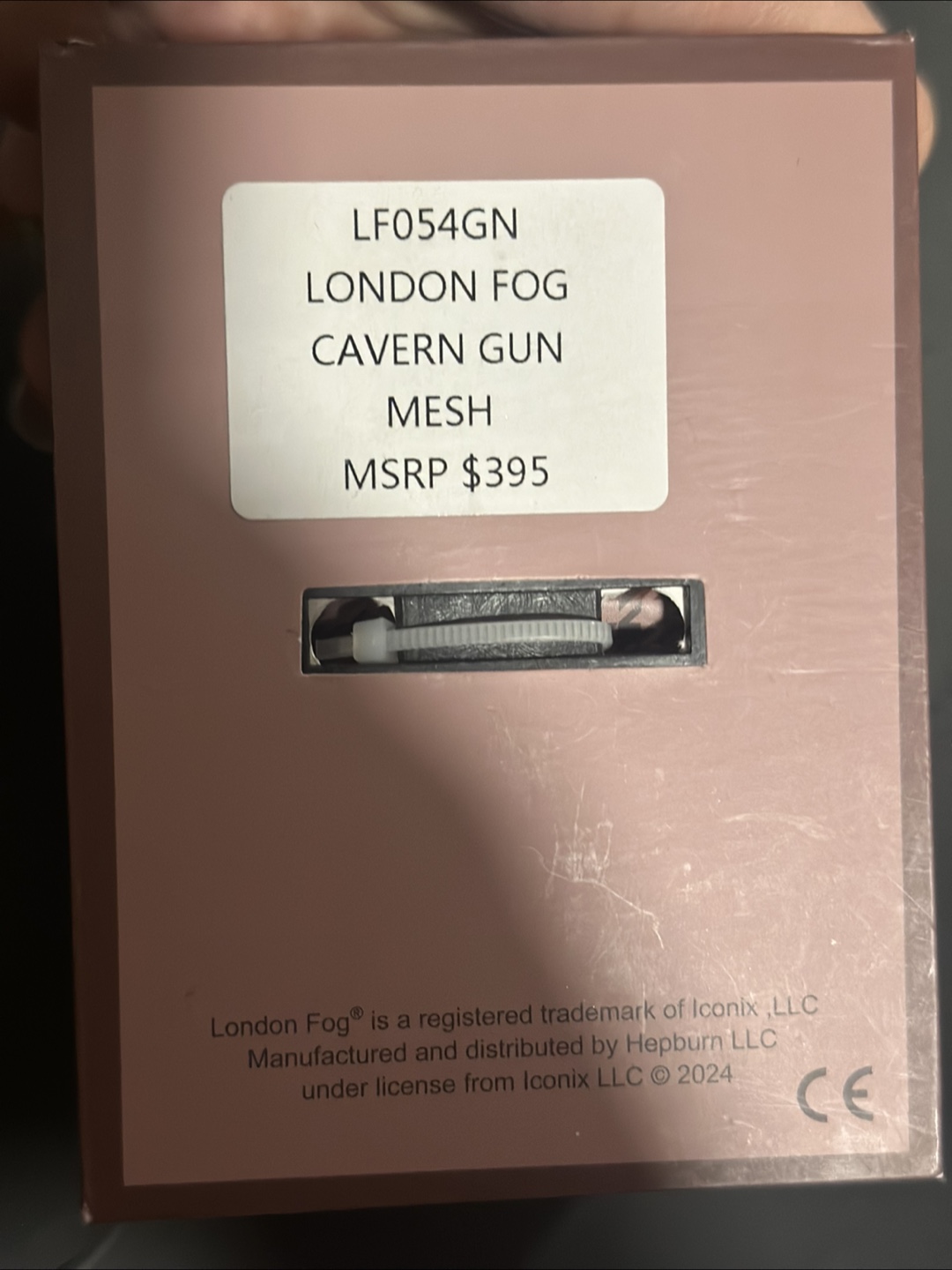 London Fog Cavern Gun Mesh Watch LF054GN - photo 3