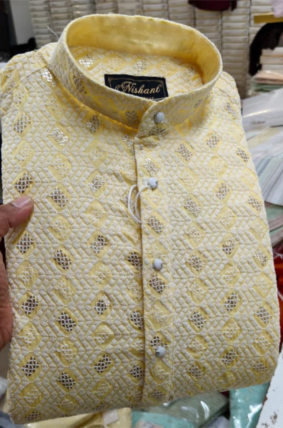 Sequence Kurta Pajama For Men’s - photo 4