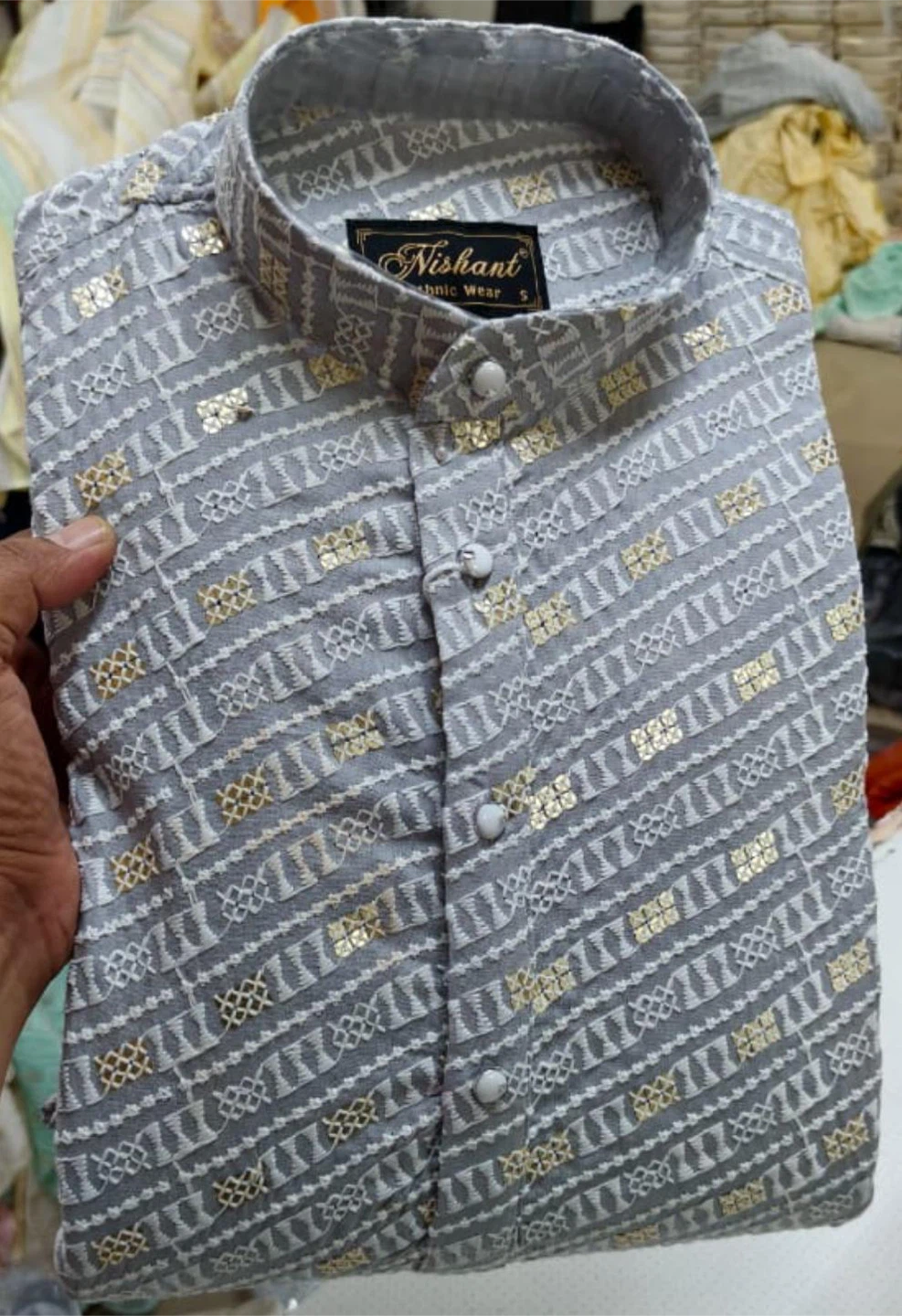 Sequence Kurta Pajama For Men’s - photo 3